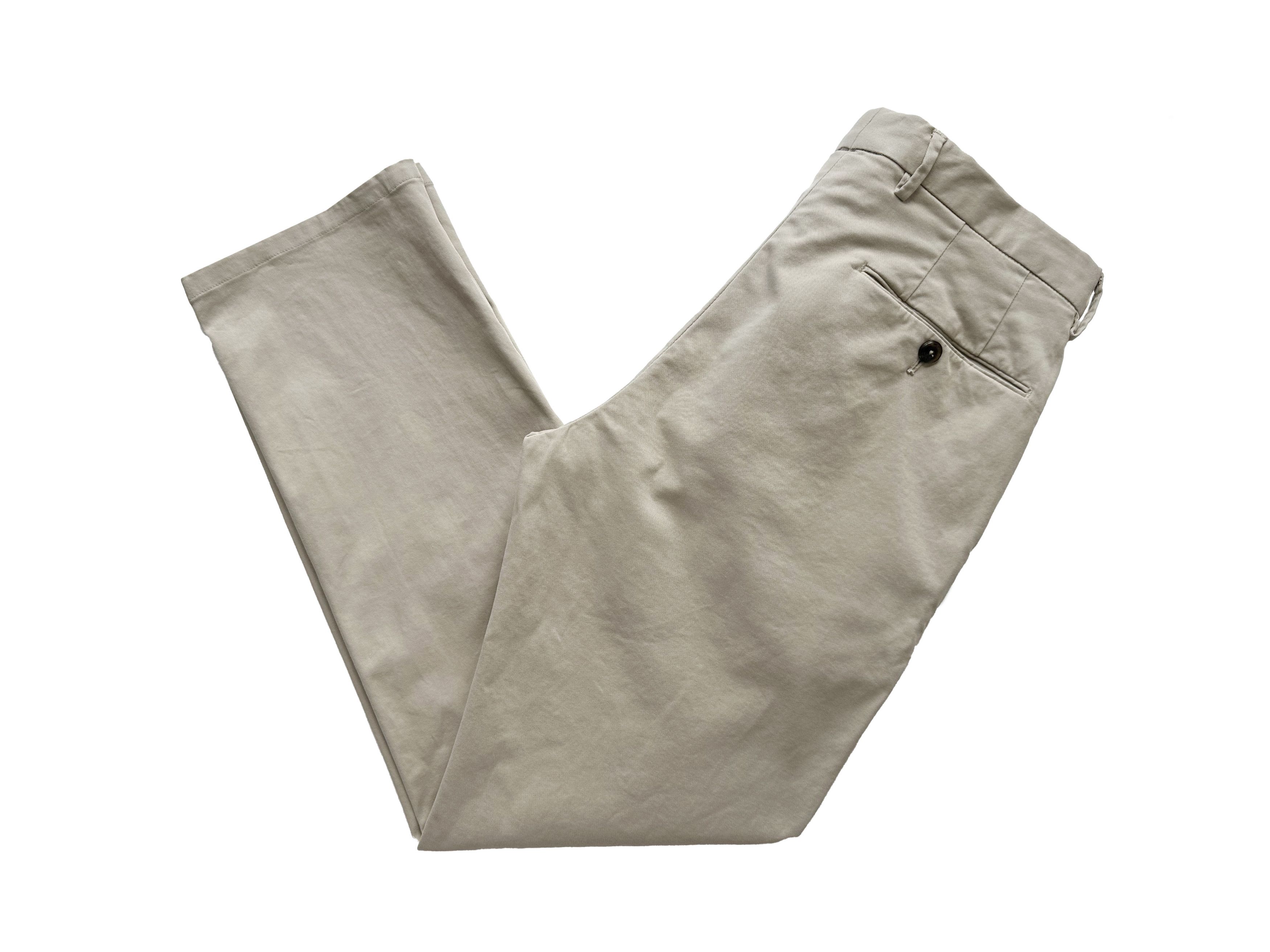 PT Torino biege slim fit chino pants