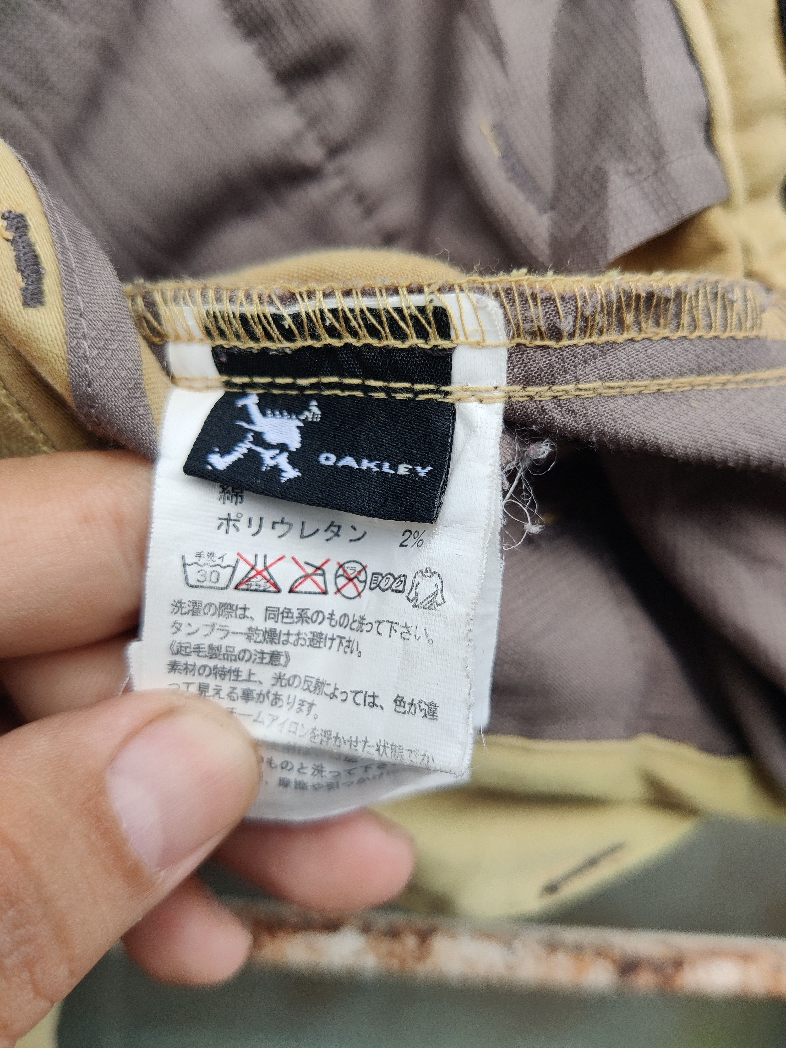 Other Vintage Printed Oakley Multi Pocket Stretchable Pants Size US 32 / EU 48 - 10 Thumbnail