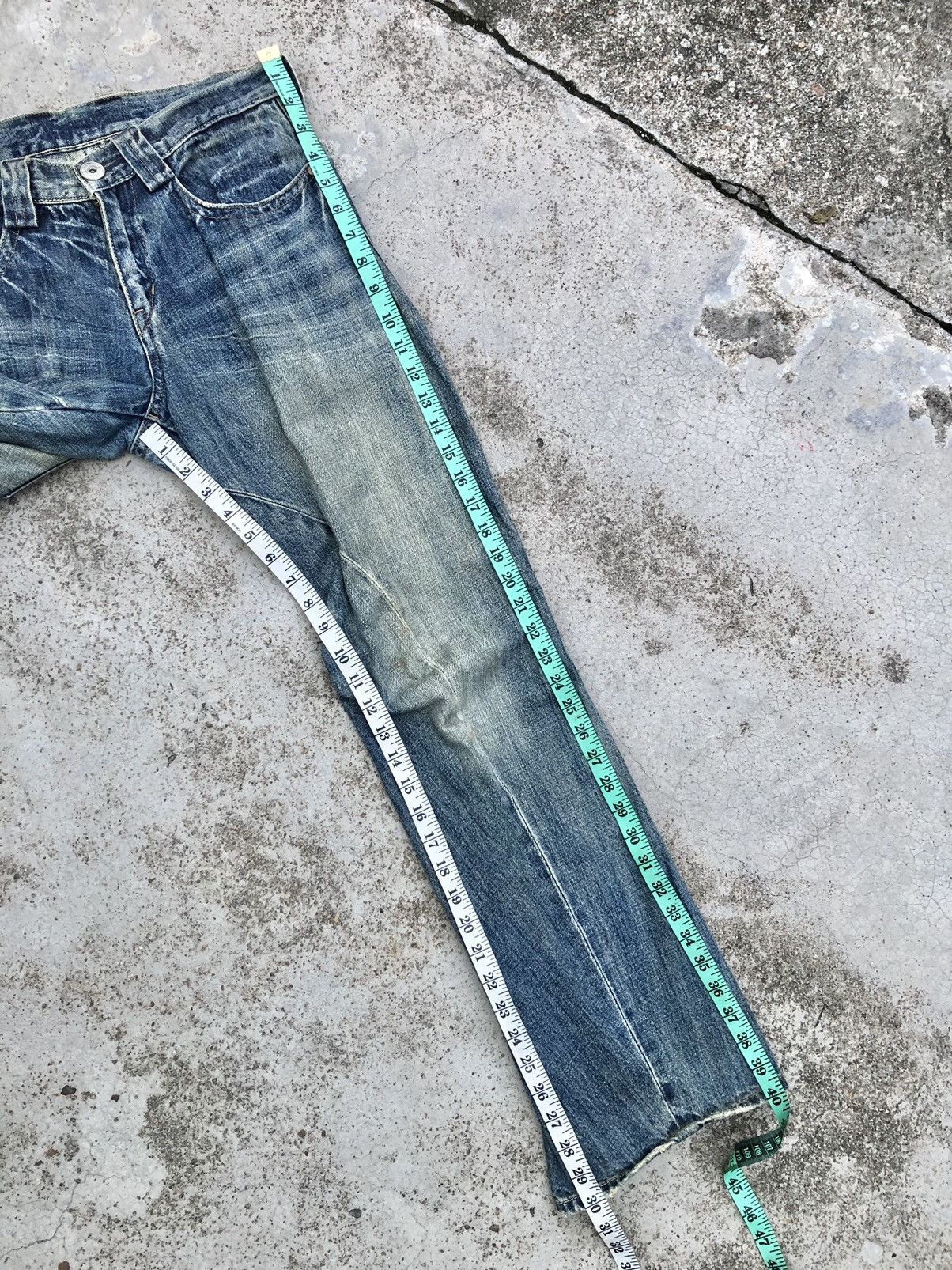 Japanese Brand FLARE TWIST WESTWOOD OUTFITTERS DENIM Size US 30 / EU 46 - 11 Thumbnail