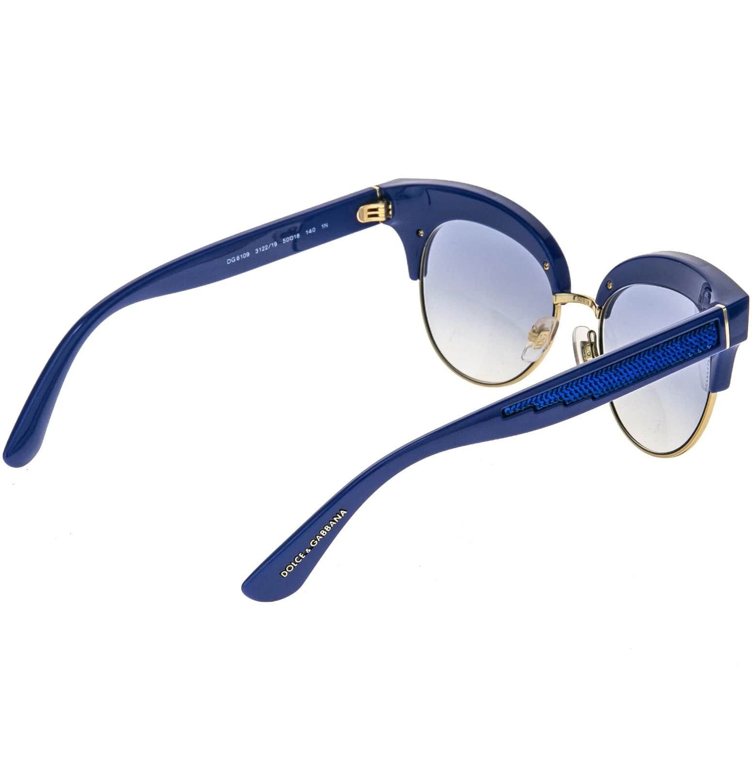 Dolce & Gabbana DOLCE & GABBANA DG6109 6109 Blue Gradient Fashion Sunglasses Size ONE SIZE - 2 Thumbnail