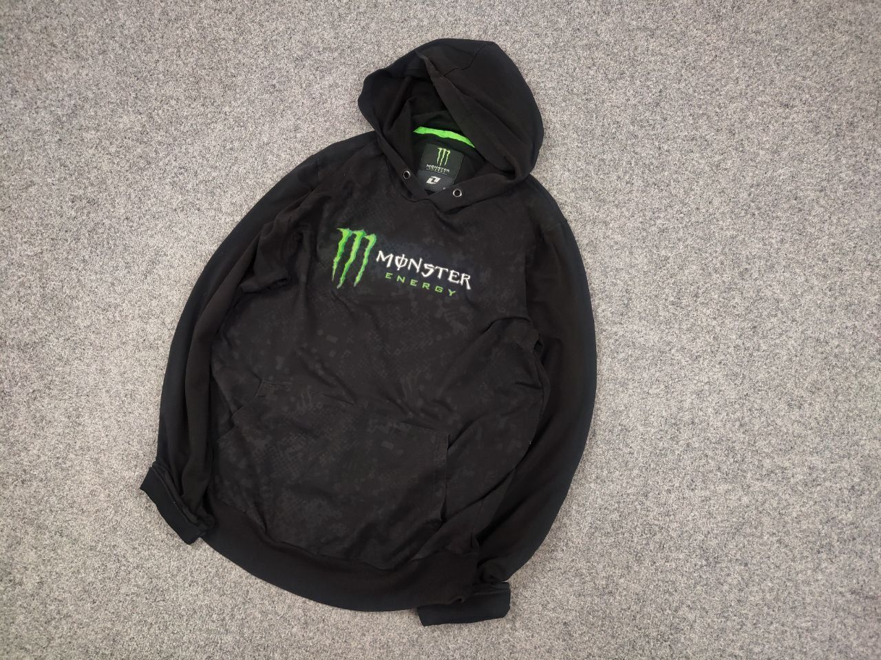Vintage Vintage Monster energy All logo Racing Hoodie Y2K Style Size US L / EU 52-54 / 3 - 4 Thumbnail