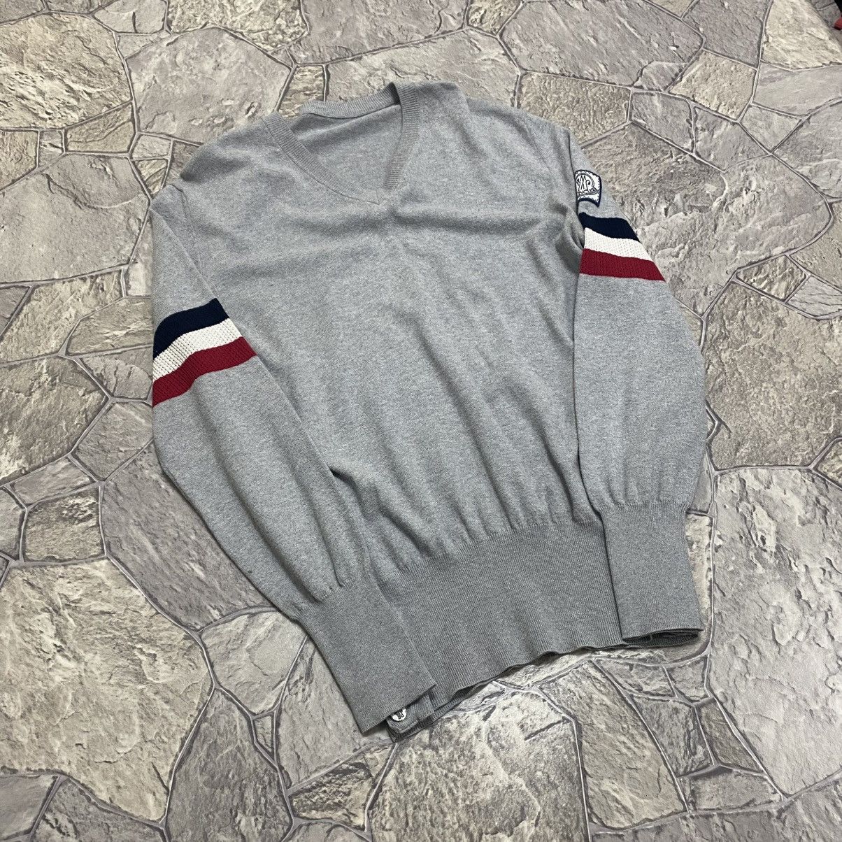 Moncler Moncler Sweater Cardigan Grey Size US XL / EU 56 / 4 - 3 Thumbnail