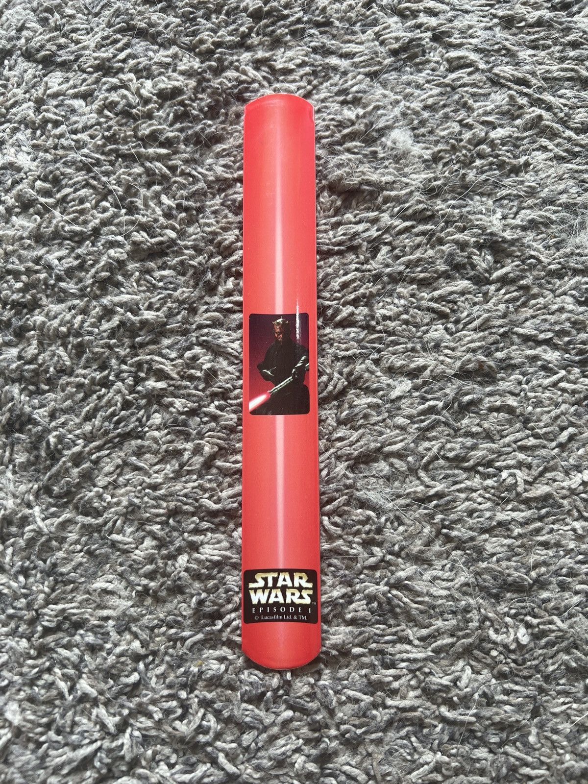 Disney × Star Wars × Vintage 1999 Lucasfilm Star Wars Episode I Darth Maul Slap Band Size ONE SIZE - 1 Thumbnail