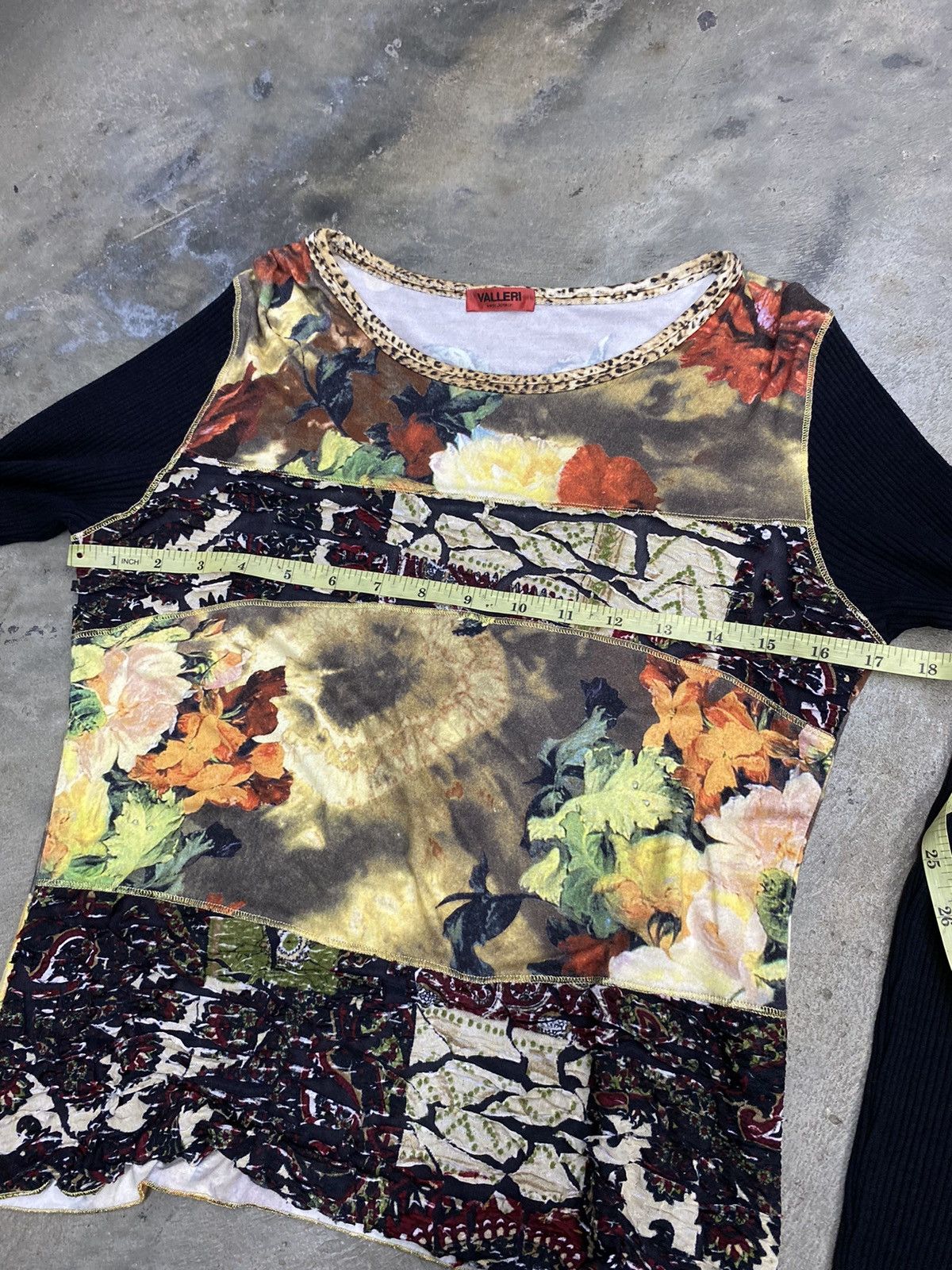 Designer × Seditionaries jean paul gaultier style valleri 90s longsleeve italy Size S / US 4 / IT 40 - 11 Thumbnail