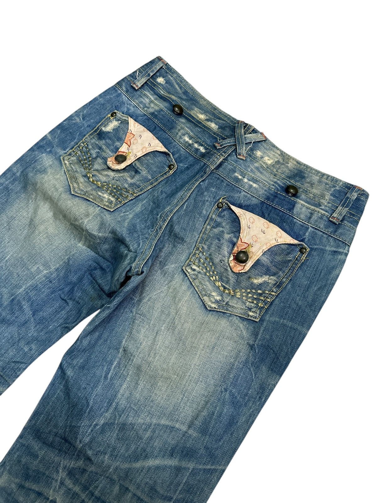 Kapital Flare🎌💥Bootcut Redpepper Denim Jeans . Size US 30 / EU 46 - 4 Thumbnail