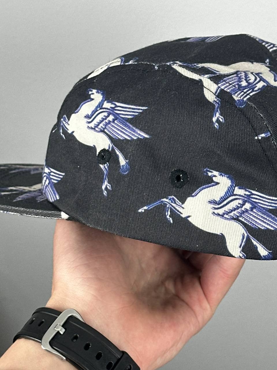 Awake NY Awake NY Printed 5 Pannel Snapback Hat Rare Size ONE SIZE - 6 Thumbnail
