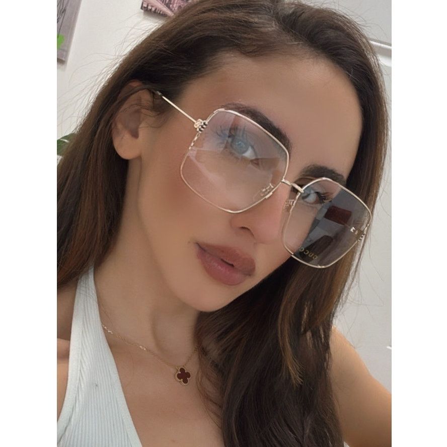 Gucci NEW Gucci GG1284OA Gold Metal Eyeglasses Frames | Grailed