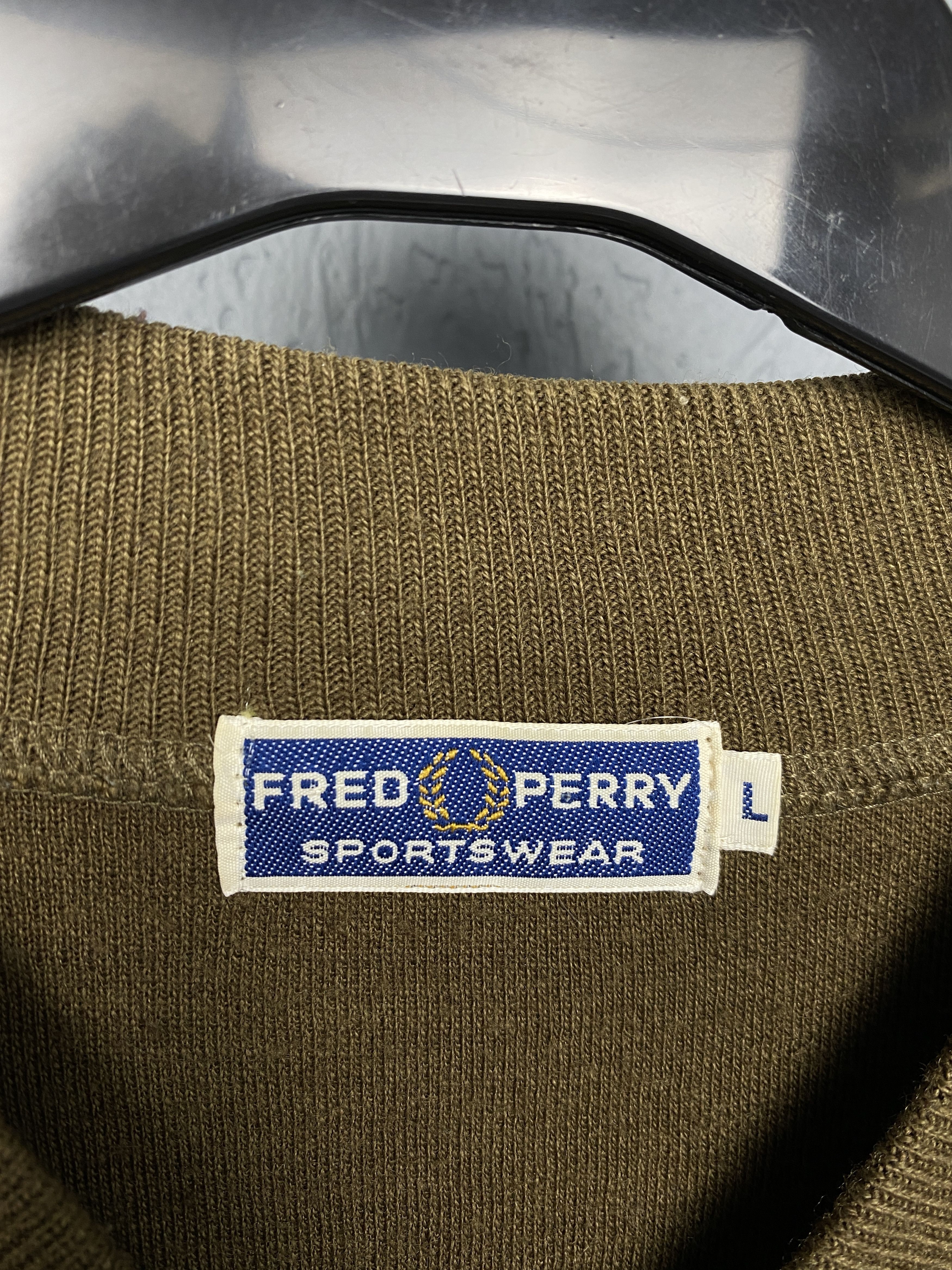 Fred Perry Fred Perry Vintage Mens Wool Bomber Jacket Size US L / EU 52-54 / 3 - 4 Thumbnail