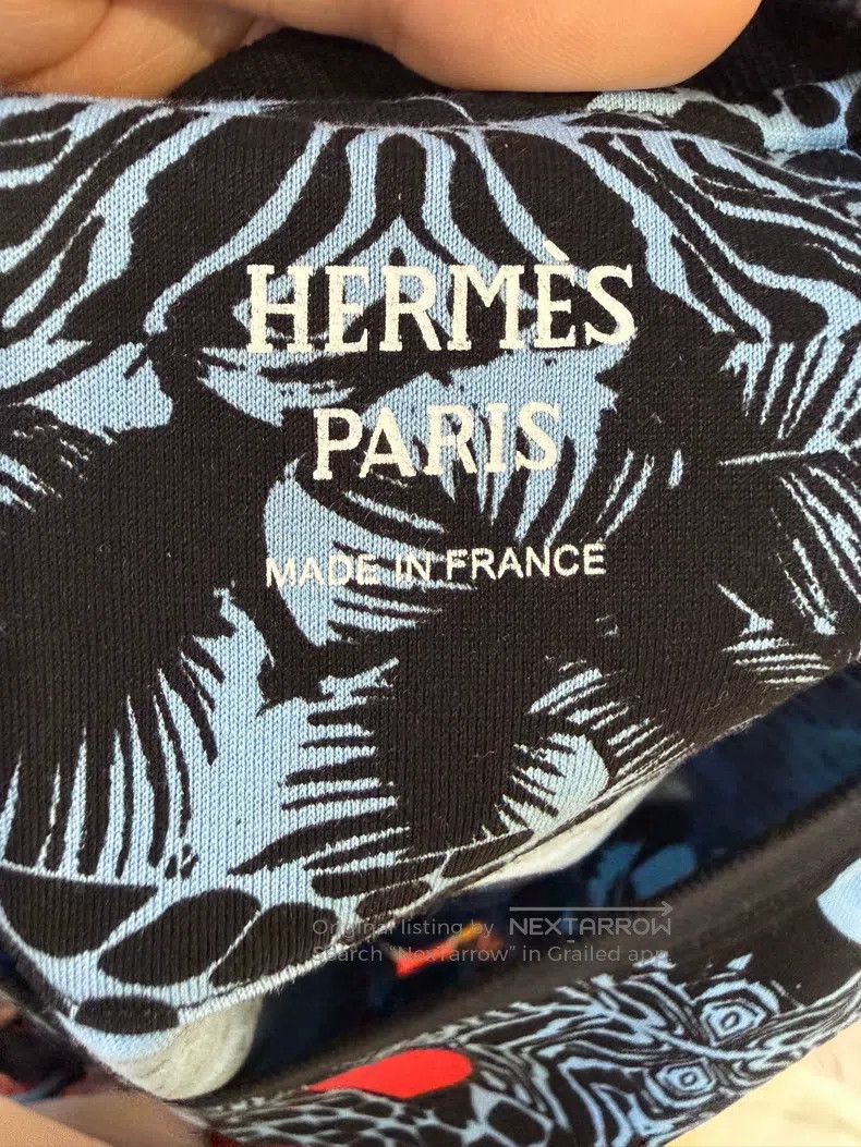 Hermes Hermes Heart Print Short Sleeve Size XS / US 0-2 / IT 36-38 - 3 Thumbnail