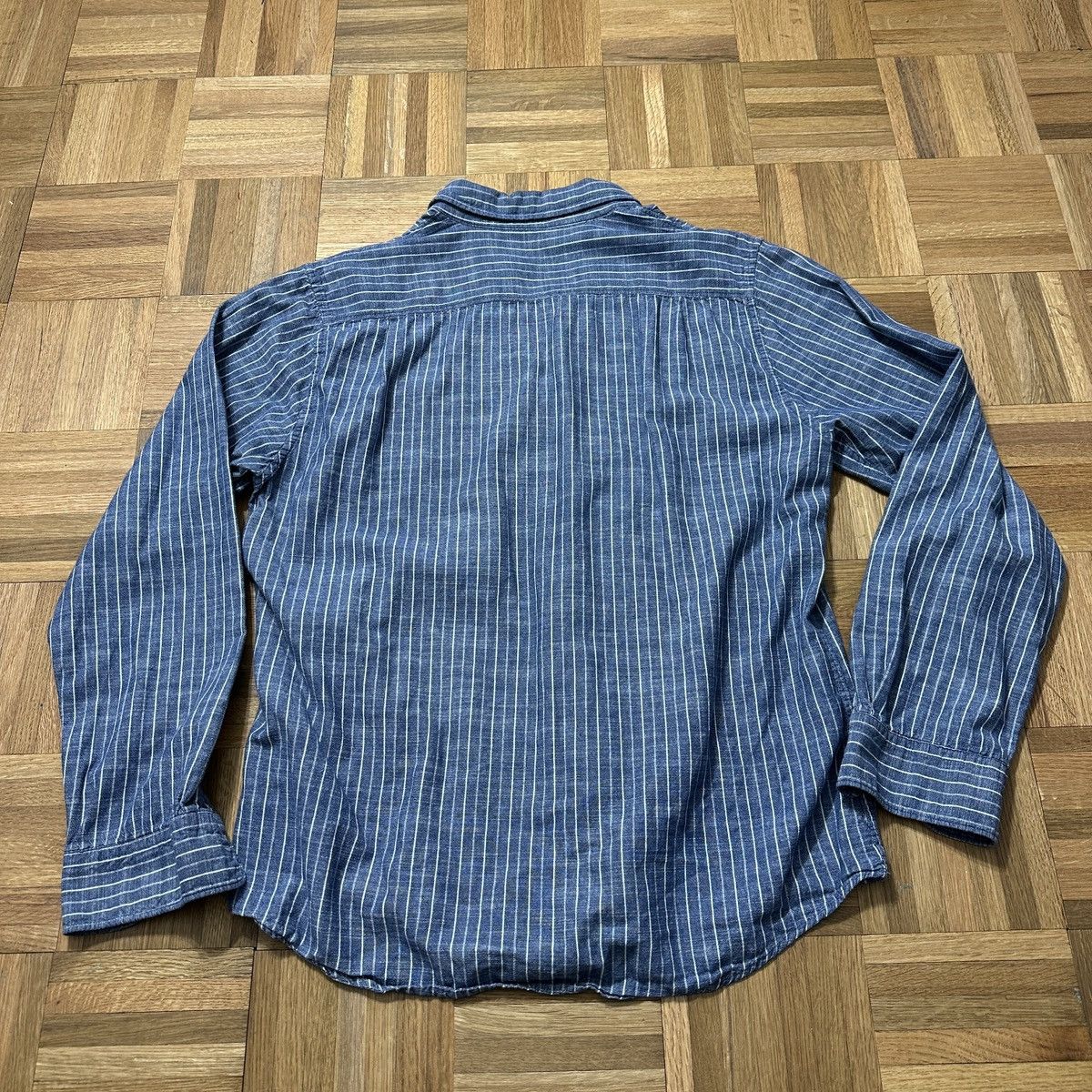 Other Penny Stock striped chambray shirt Size US L / EU 52-54 / 3 - 2 Thumbnail