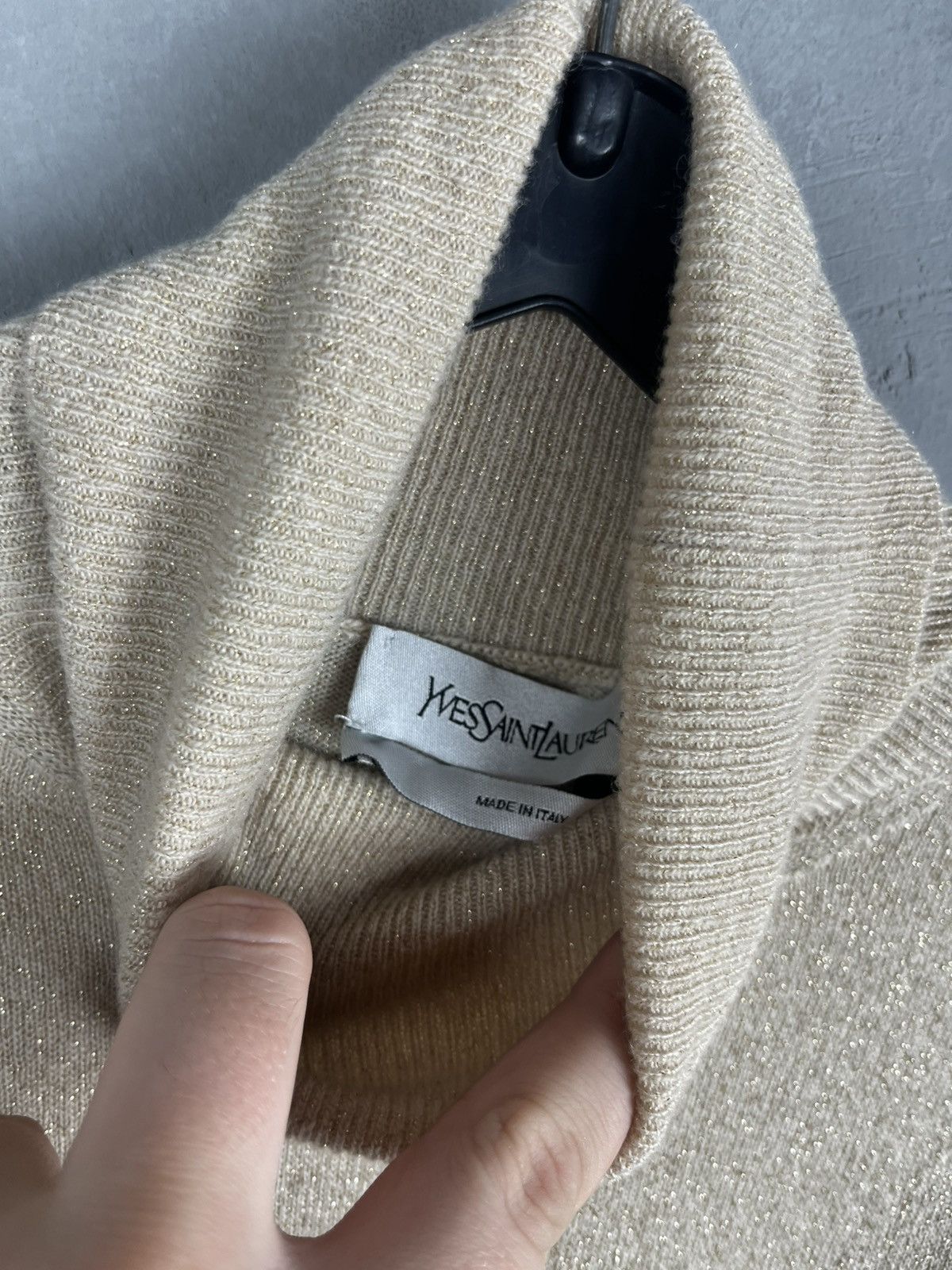 Yves Saint Laurent Vintage YSL Yves Saint Laurent Turtleneck Wool Jumper Womens Size XXS / US 00 / IT 34 - 13 Thumbnail