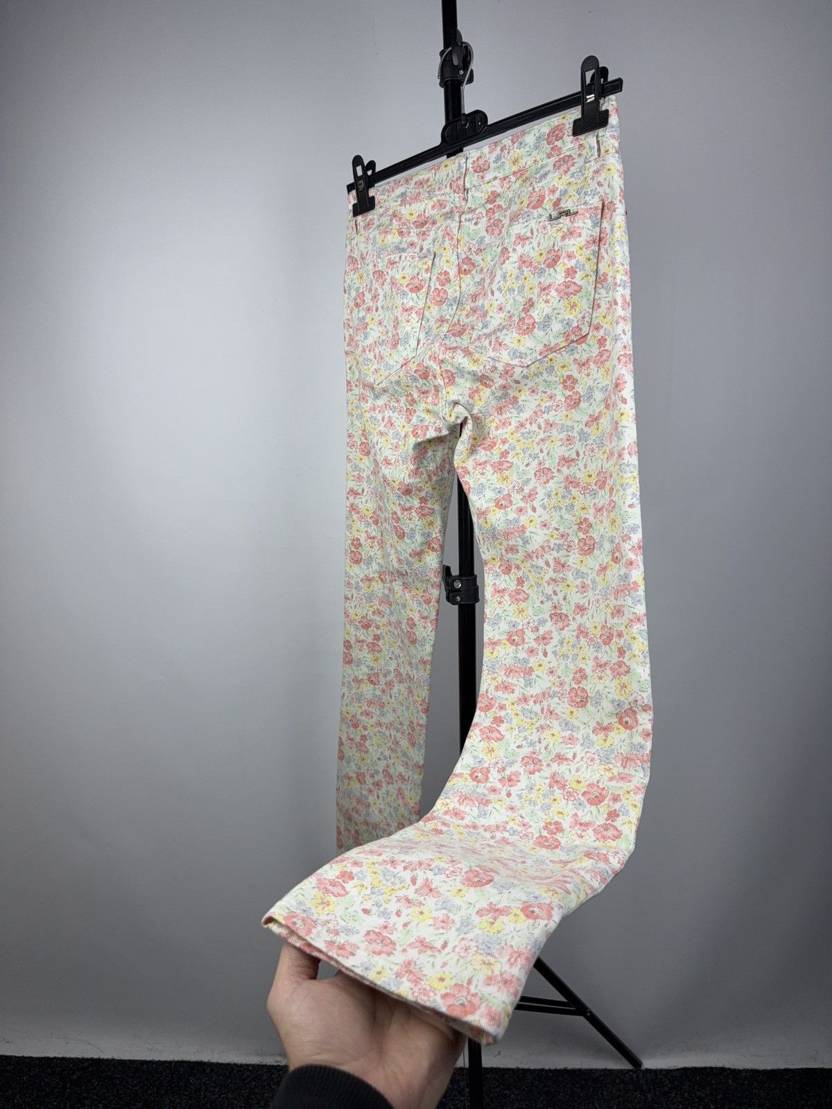 Ralph Lauren Luxury 00s Ralph Lauren LRL Floral Jeans Y2K Vintage Pants Size 27" / US 4 / IT 40 - 8 Thumbnail