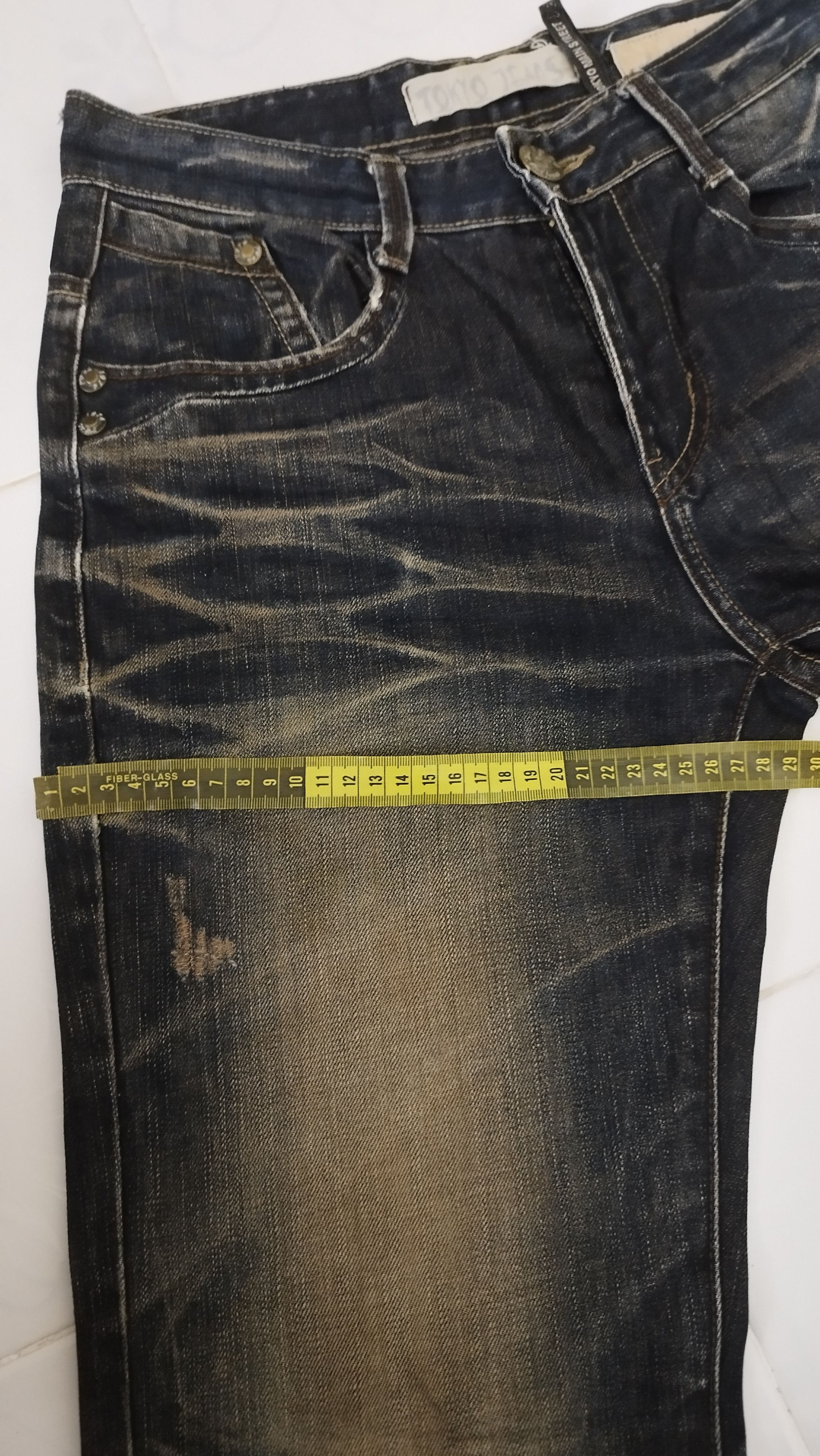Japanese Brand Tokyo CROXX jeans distressed Size US 30 / EU 46 - 14 Thumbnail