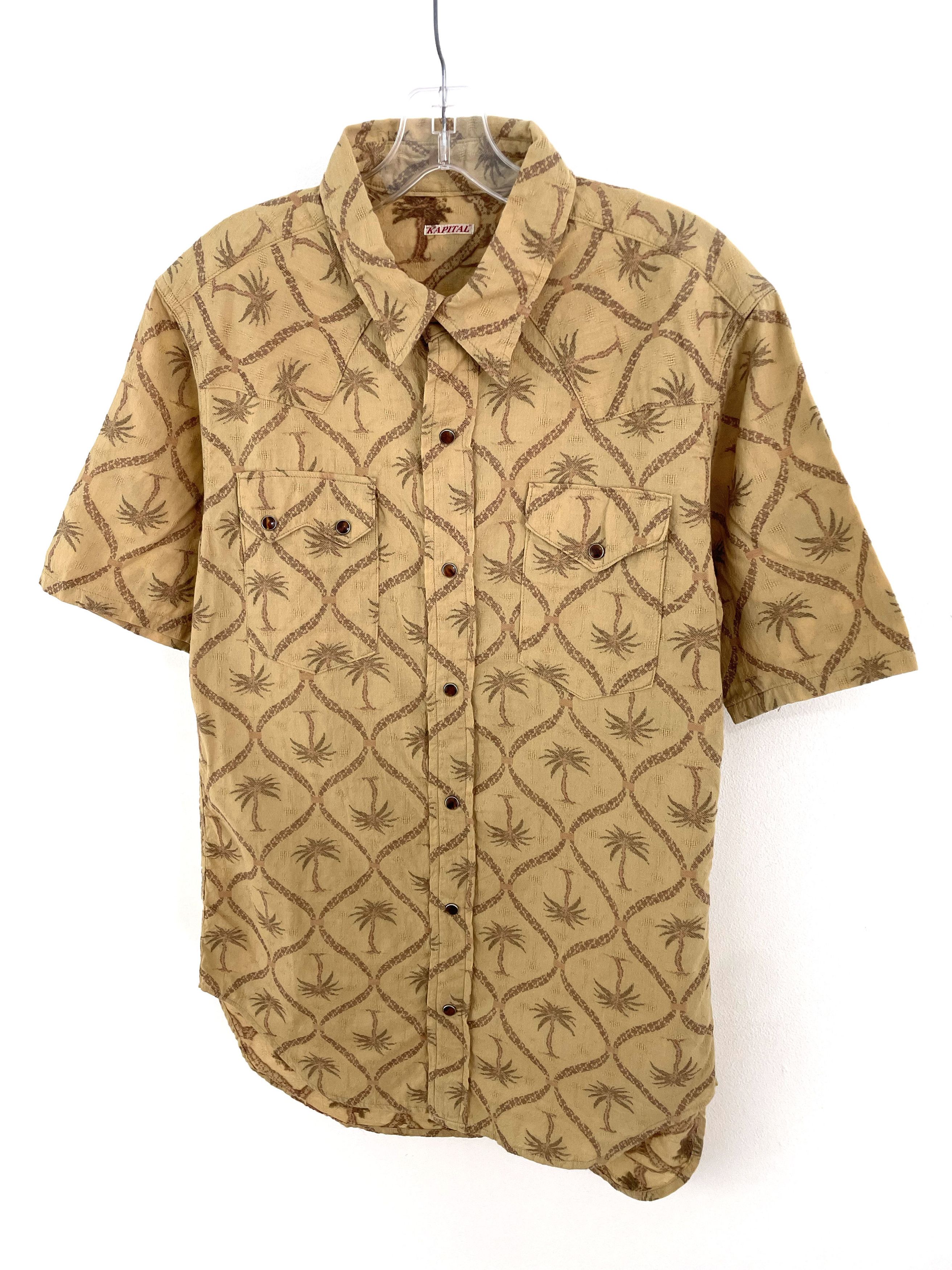 Kapital Palm Tree Shirt Size US XL / EU 56 / 4 - 2 Thumbnail