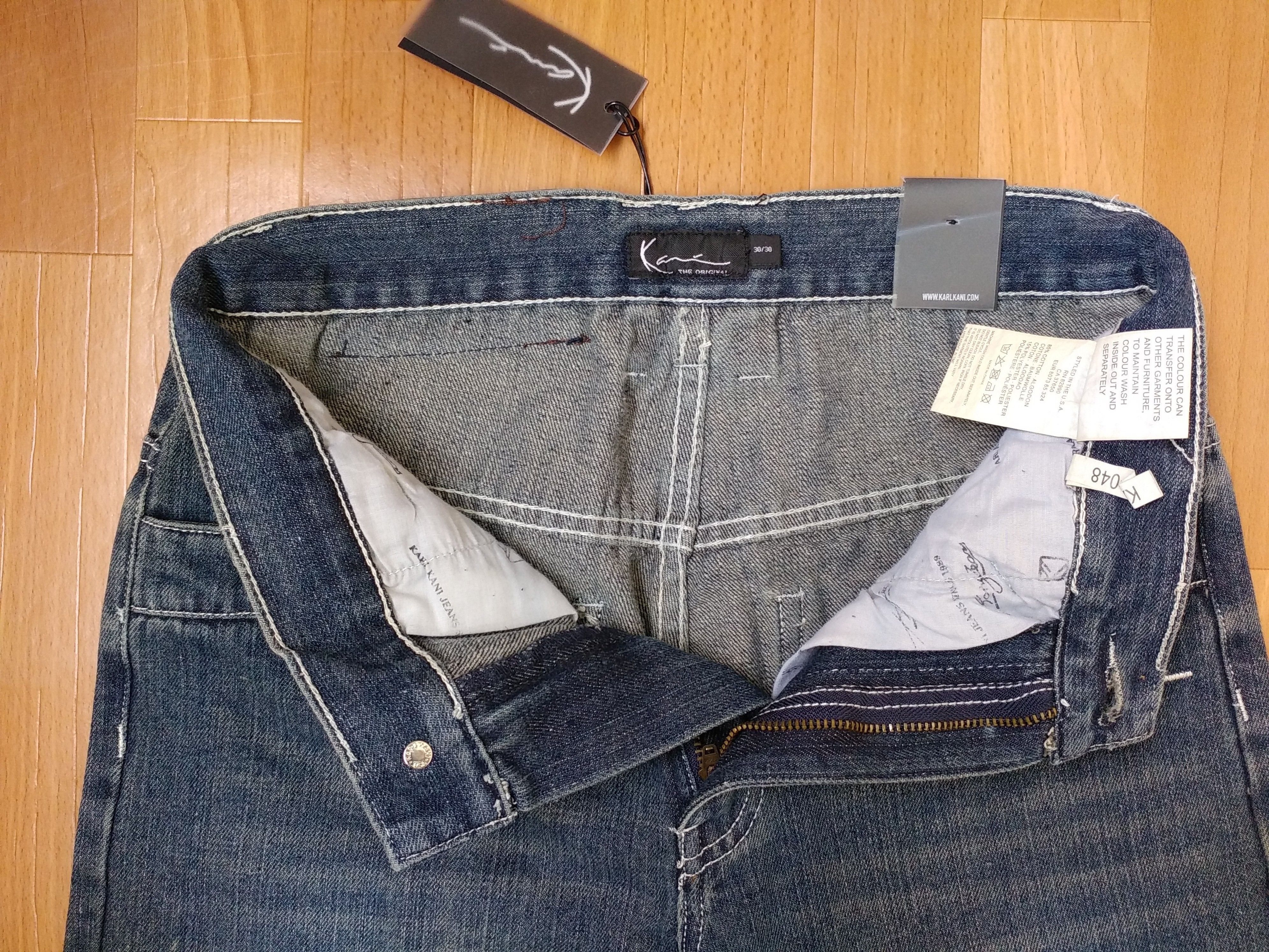 Karl Kani KARL KANI jeans oldschool deadstock baggy vintage 1990s W 30 Size US 30 / EU 46 - 14 Thumbnail