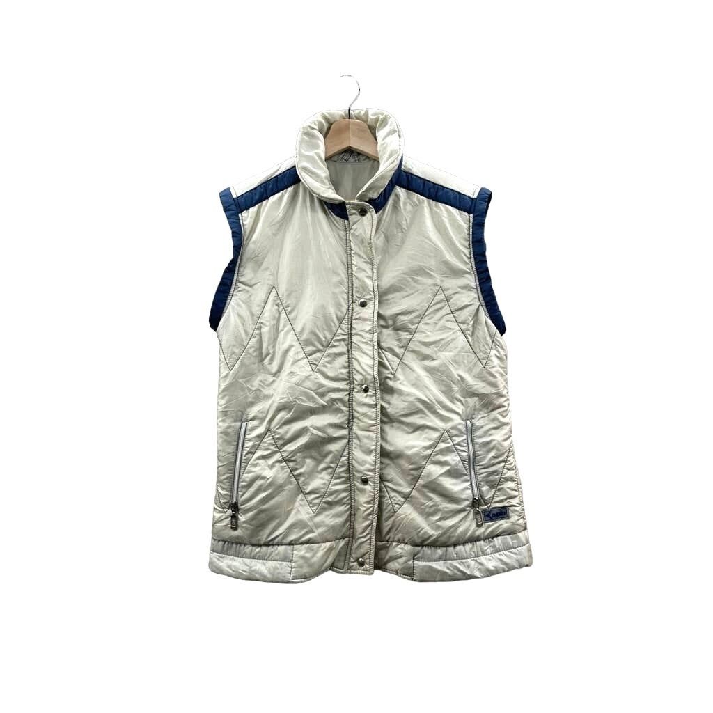 Vintage Vintage 1990's Alpin Men's Two-Tone Lightweight Puffer Vest Size US M / EU 48-50 / 2 - 1 Thumbnail