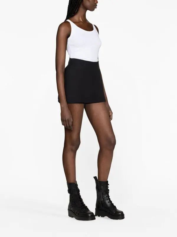 Valentino o1y0326 Logo Tank Top in White Size XS / US 0-2 / IT 36-38 - 4 Thumbnail