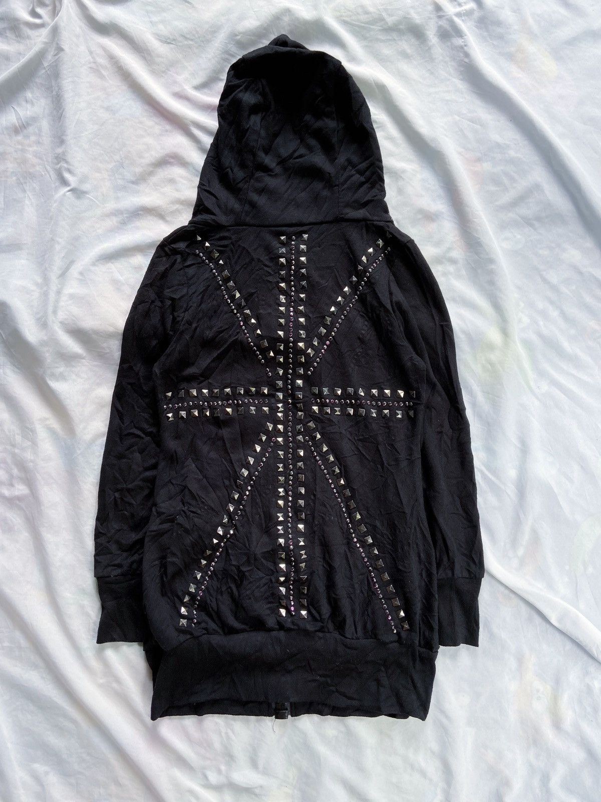 14th Addiction JAPANESE FASHION PUNK STYLE ZIP HOODIE Size US S / EU 44-46 / 1 - 1 Thumbnail