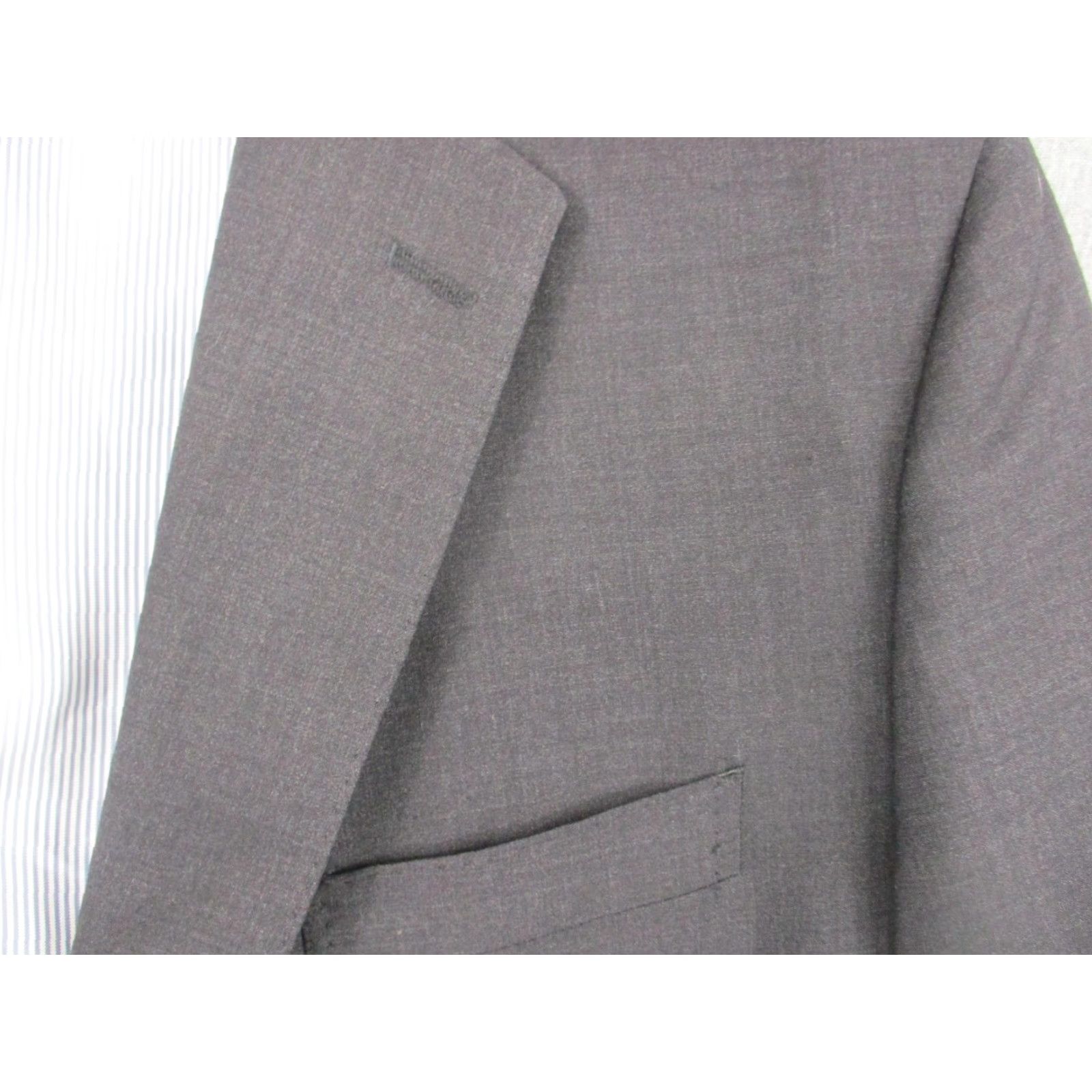Brooks Brothers Brooks Brothers Blazer Mens 44R Gray Explorer Regent Fit Wool Stretch Sport Coat Size 44R - 2 Thumbnail