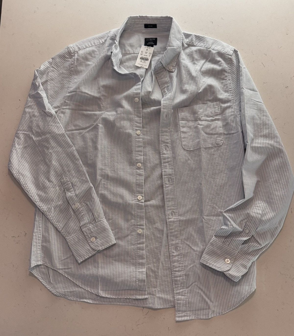 J.Crew Slim flex oxford shirt Size US M / EU 48-50 / 2 - 6 Thumbnail