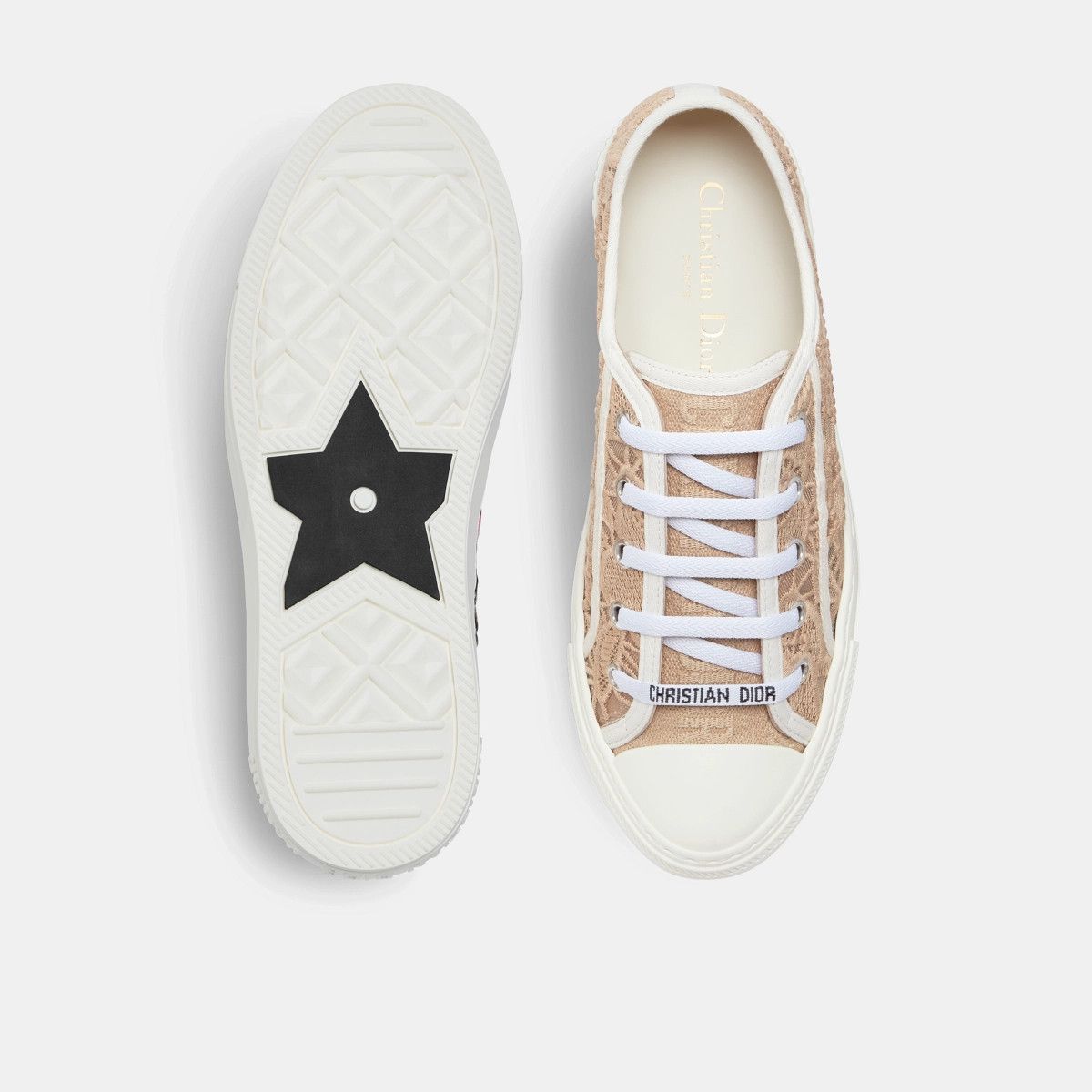 Dior o1bcso1str0225 Walk'n'Dior Sneaker in Nude Size US 5 / IT 35 - 5 Thumbnail