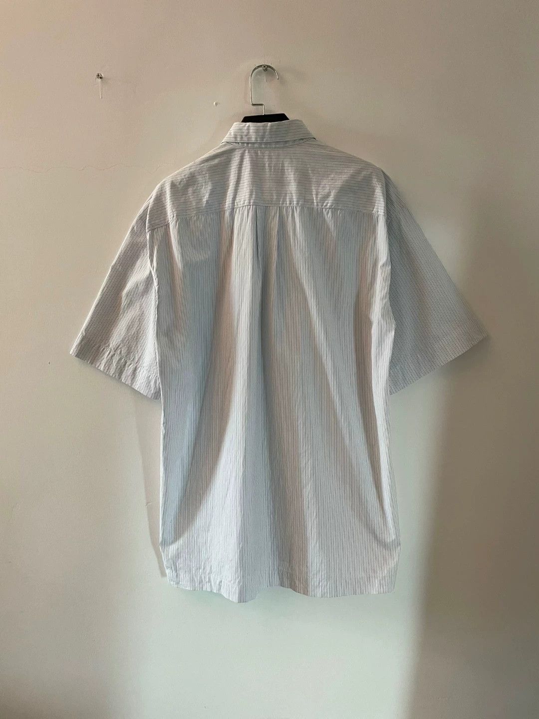 Dries Van Noten White Short Sleeve Shirt with Lip Patch Size US S / EU 44-46 / 1 - 8 Thumbnail