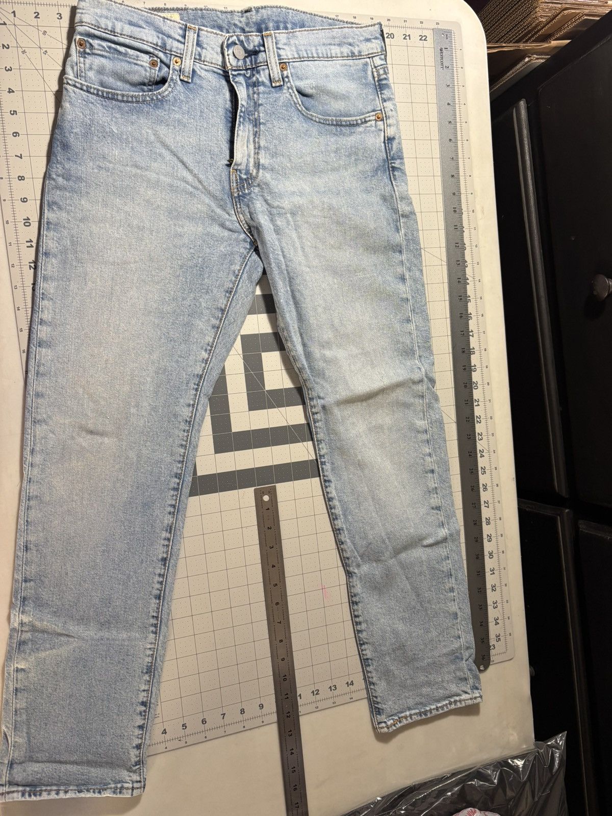 Levi's 502 Regular lt. blue Size US 31 - 1 Thumbnail