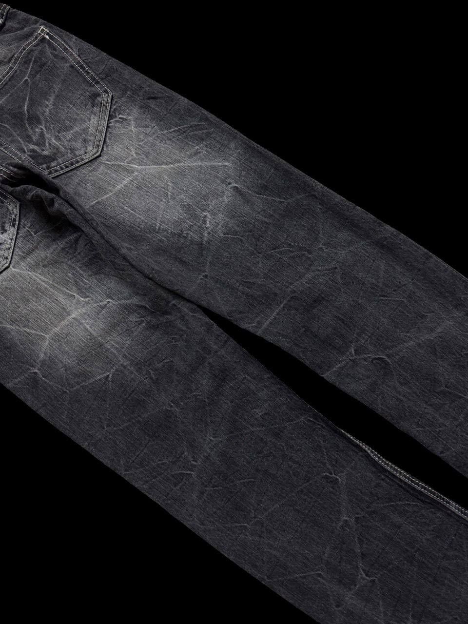 Japanese Brand SICK 90s Style Japanese Avail Jean Sand Washed Stretchmark Size US 28 / EU 44 - 18 Thumbnail