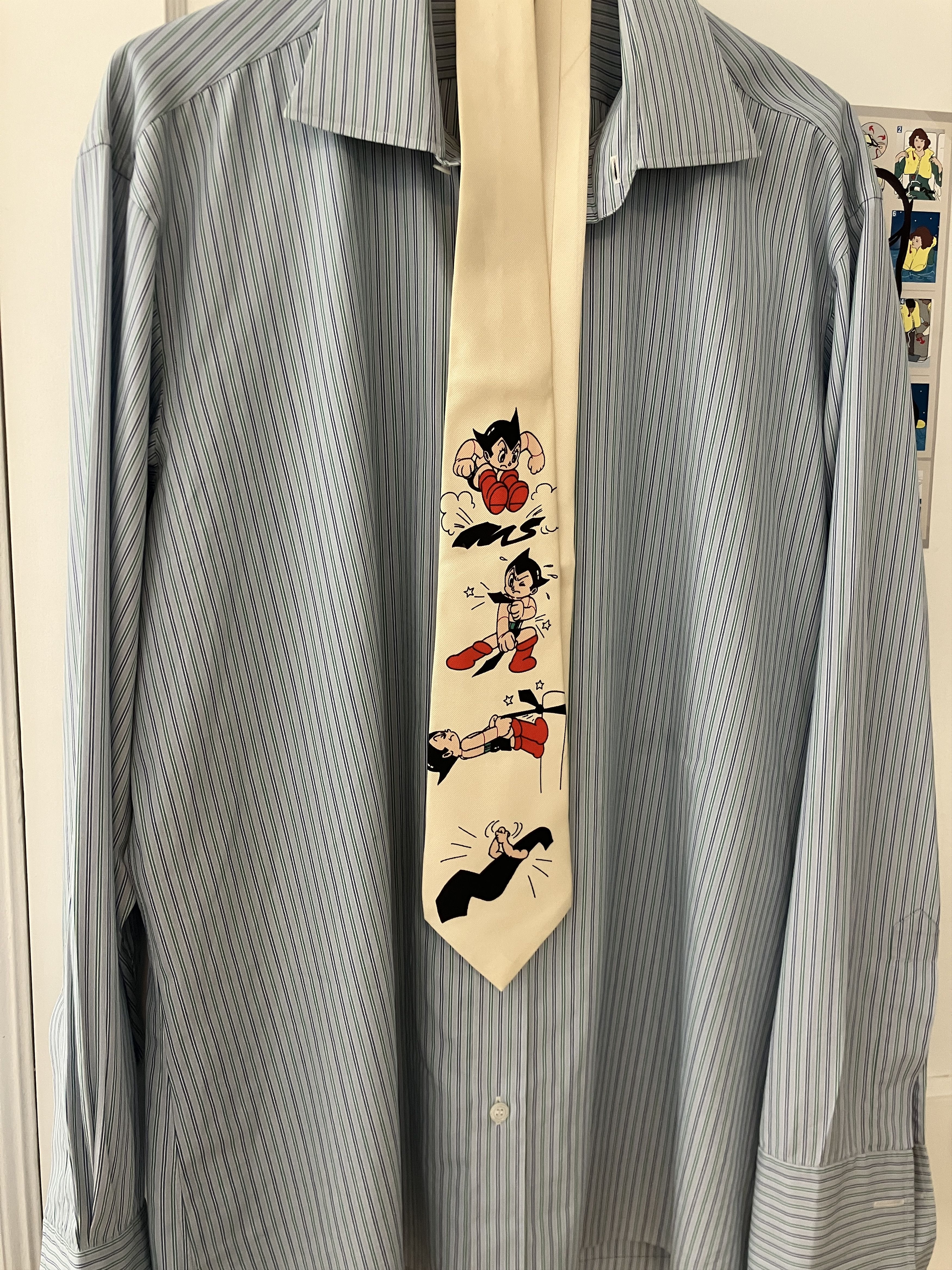 Yohji Yamamoto Yohji Yamamoto Astro Boy Tying Tie Tie Size ONE SIZE - 2 Thumbnail