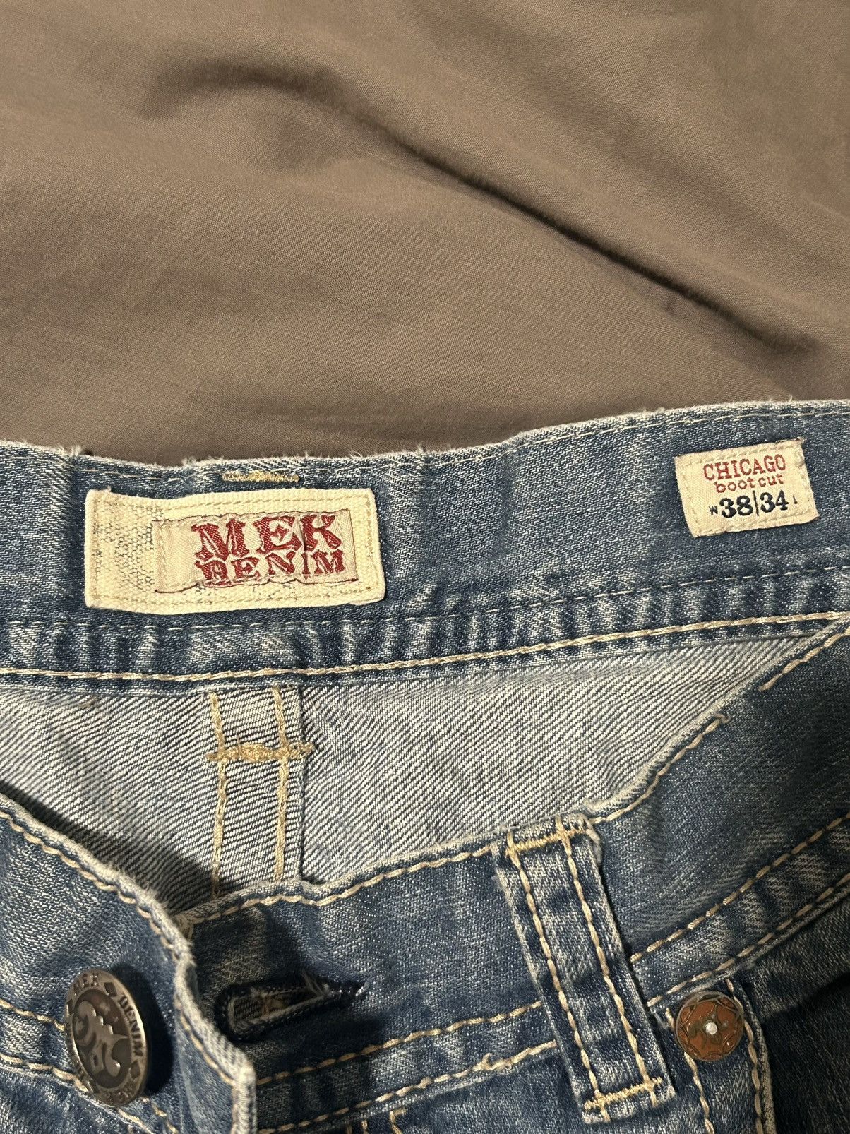 MEK Mek Jeans Size US 38 / EU 54 - 3 Thumbnail