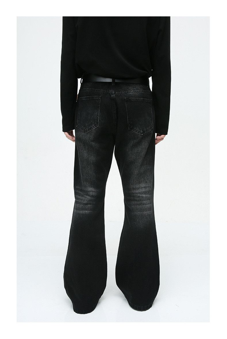 Vintage Japanese retro style vibe slightly flared loose washed jeans Size US 34 / EU 50 - 2 Thumbnail