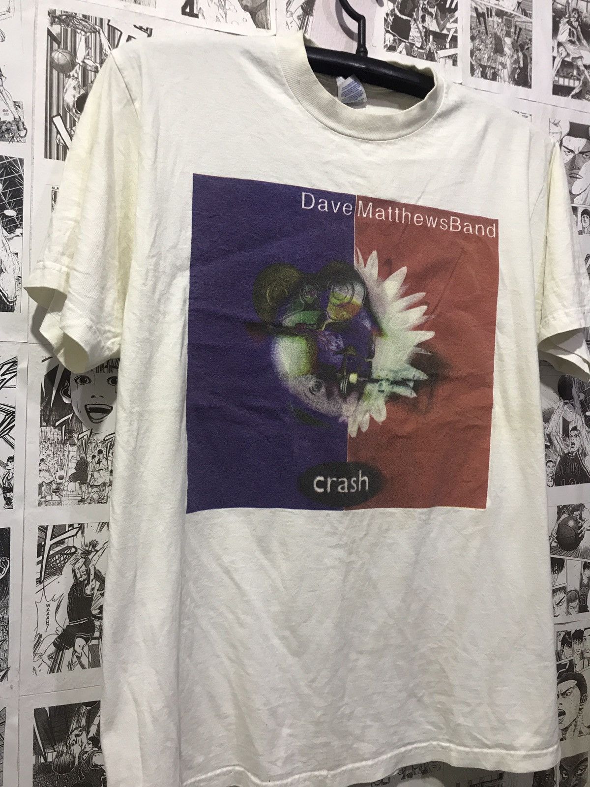 Band Tees × Japanese Brand × Vintage Dave Matthews Band 1996 Crash Tour Concert T-Shirt Unisex Size US L / EU 52-54 / 3 - 3 Thumbnail