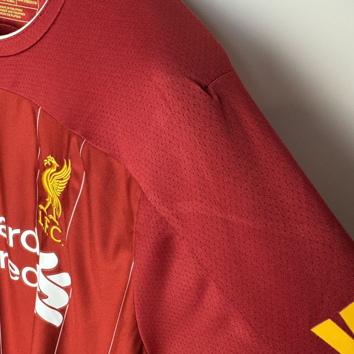 New Balance Liverpool 2019 2020 Home Football Shirt Soccer Jersey Sz XL Size US XL / EU 56 / 4 - 14 Thumbnail