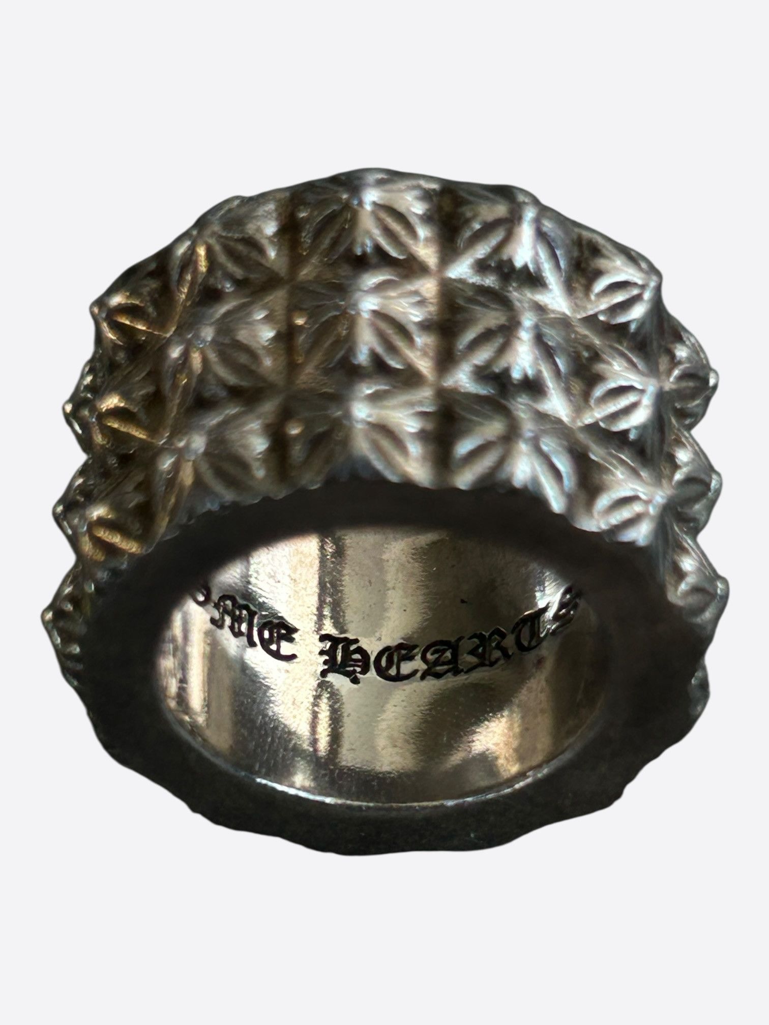 Chrome Hearts Chrome Hearts Silver Pete Punk Triple Stack Ring Size ONE SIZE - 5 Thumbnail