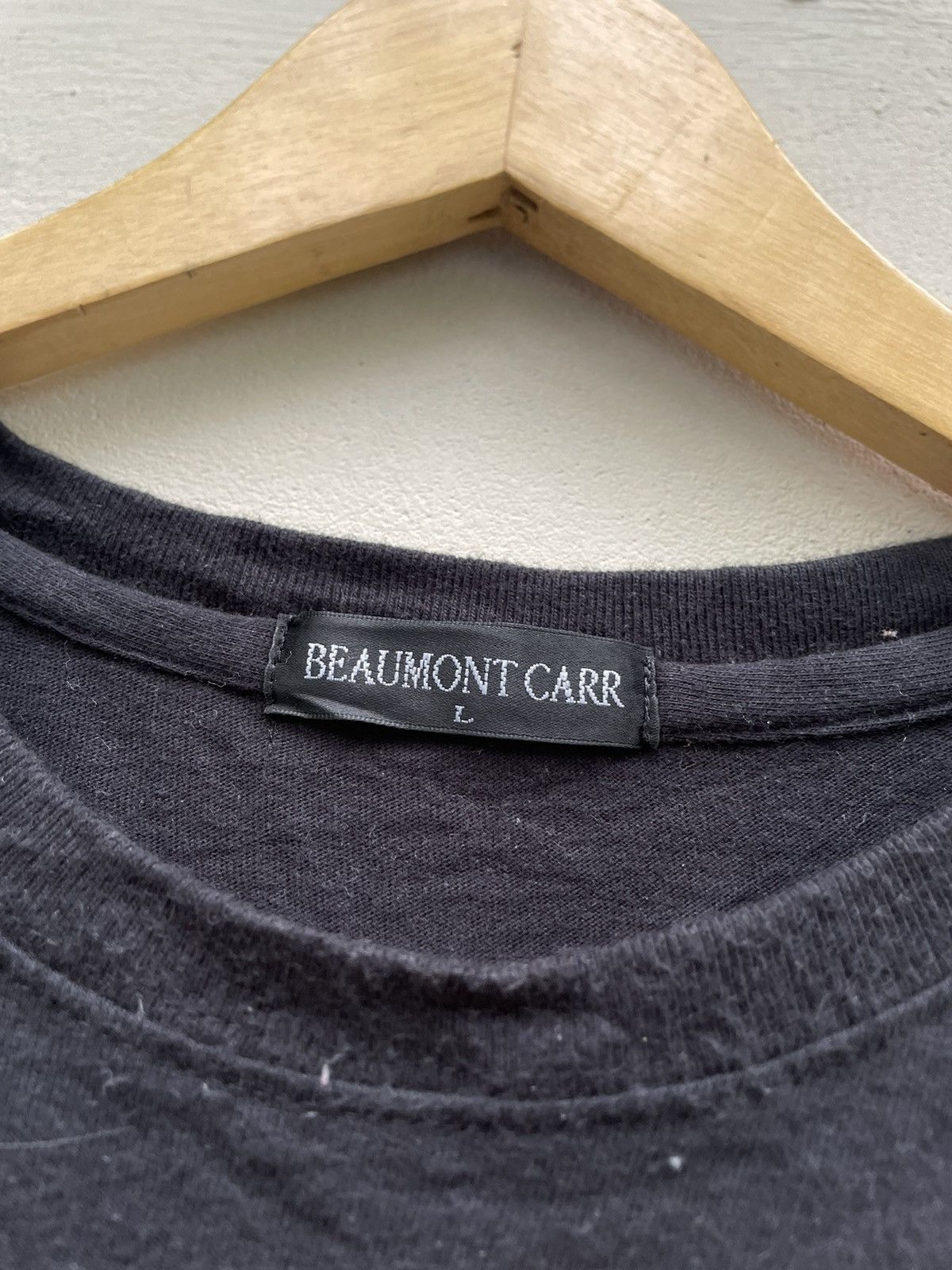 20471120 Vkei Style Beaumont Car Poem Croos Tees Size US M / EU 48-50 / 2 - 9 Thumbnail