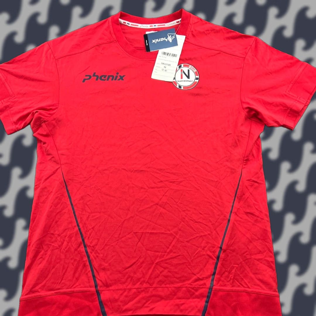 Vintage Phenix Norway Team 2016 Womens Shirt Size S Red Sports Ladies Shirt Women Slim Moisture Wicking Size S / US 4 / IT 40 - 1 Thumbnail