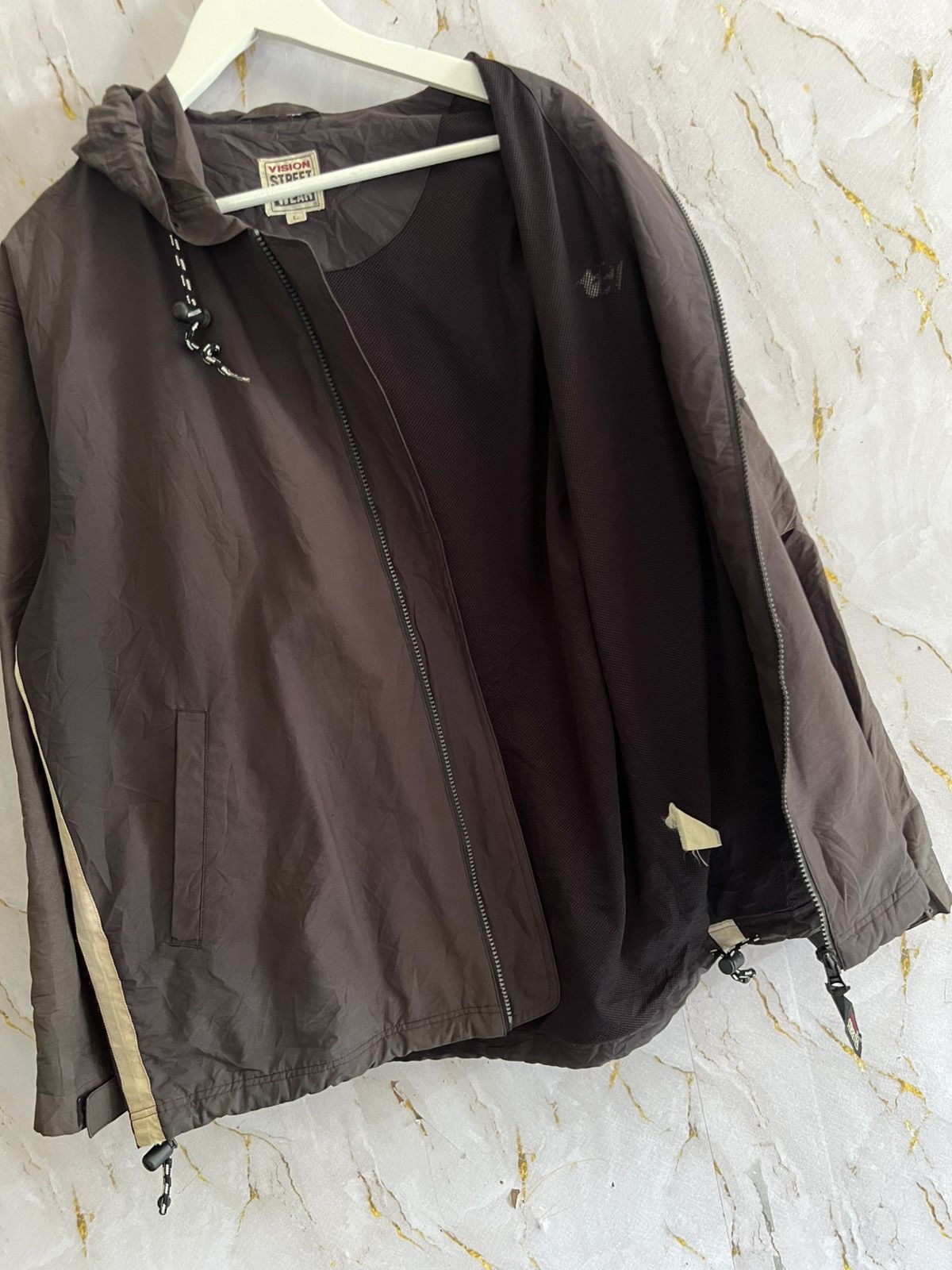 Vision Streetwear Vintage Vision Street Wear Windbreaker Jacket Skateboarding Size US L / EU 52-54 / 3 - 6 Thumbnail