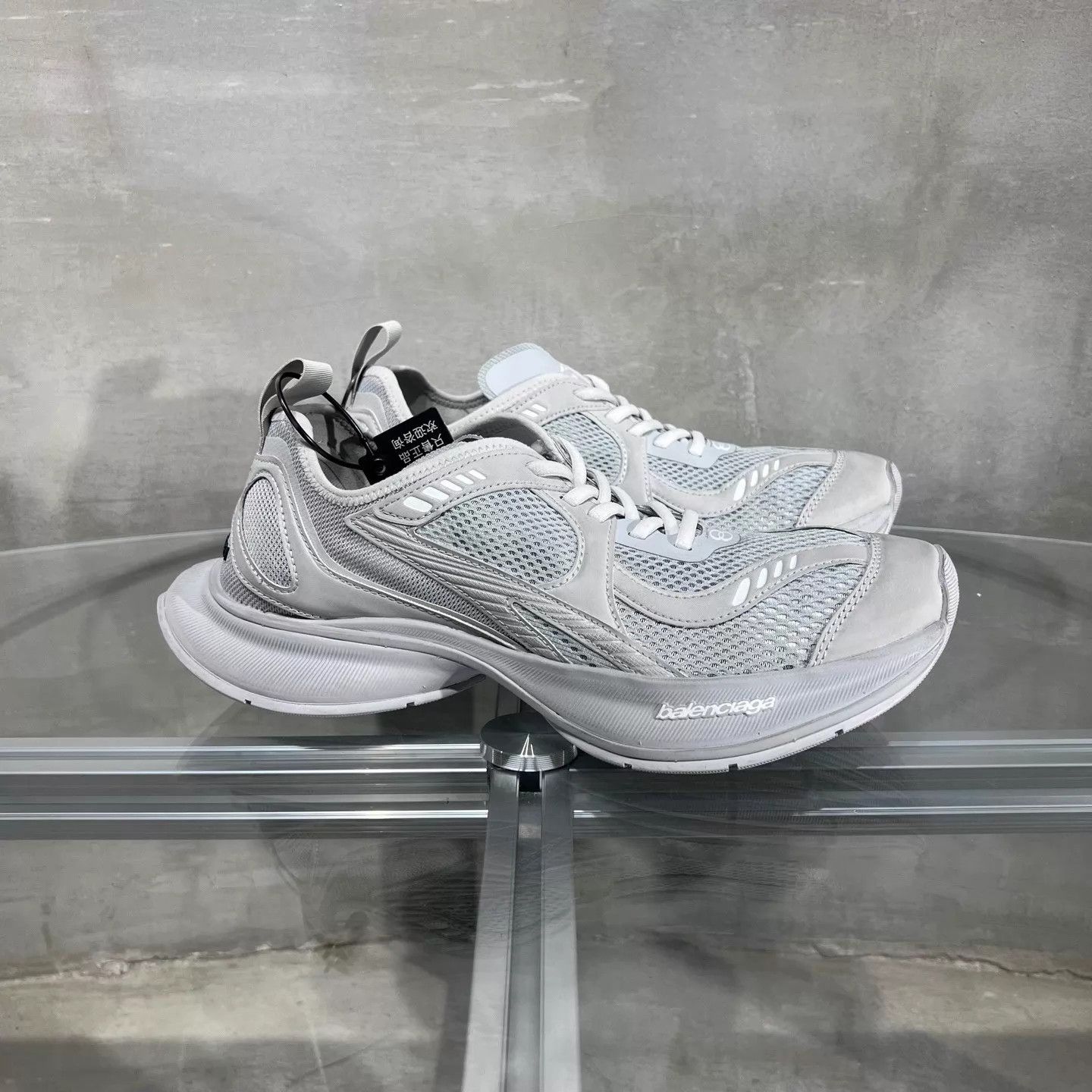Balenciaga Balenciaga Circuit Trainer Light Gray Size 42 Size US 9 / EU 42 - 2 Thumbnail