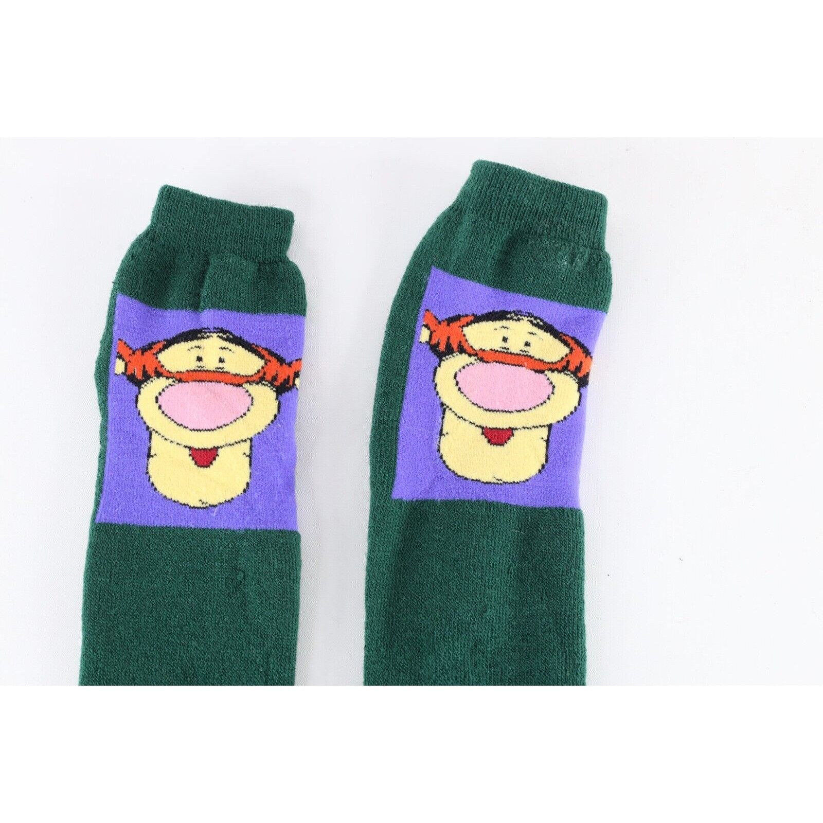 Disney Vintage 90s Disney Winnie the Pooh Tigger the Tiger Socks Size ONE SIZE - 2 Thumbnail