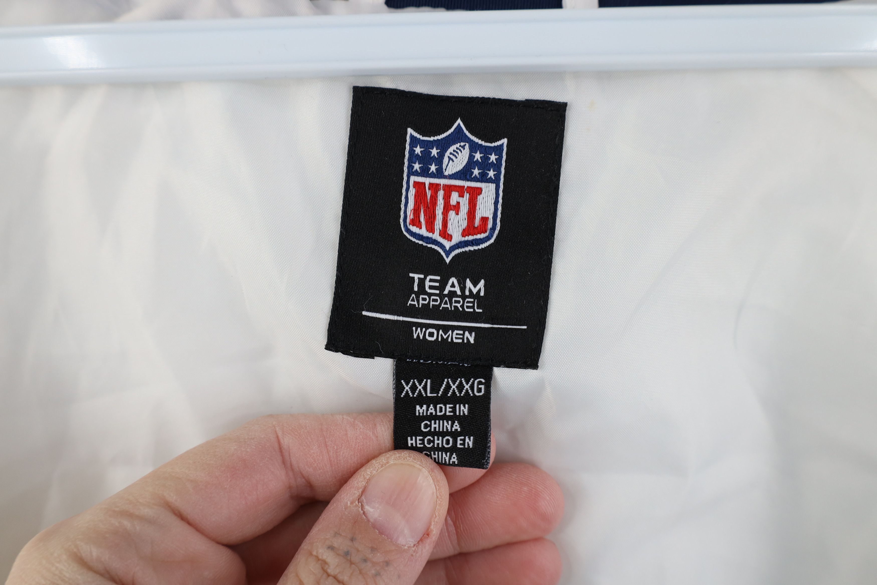 Vintage Vintage Y2K NFL Dallas Cowboys Football Hooded Puffer Jacket Size XXL / US 16-18 / IT 52-54 - 10 Thumbnail