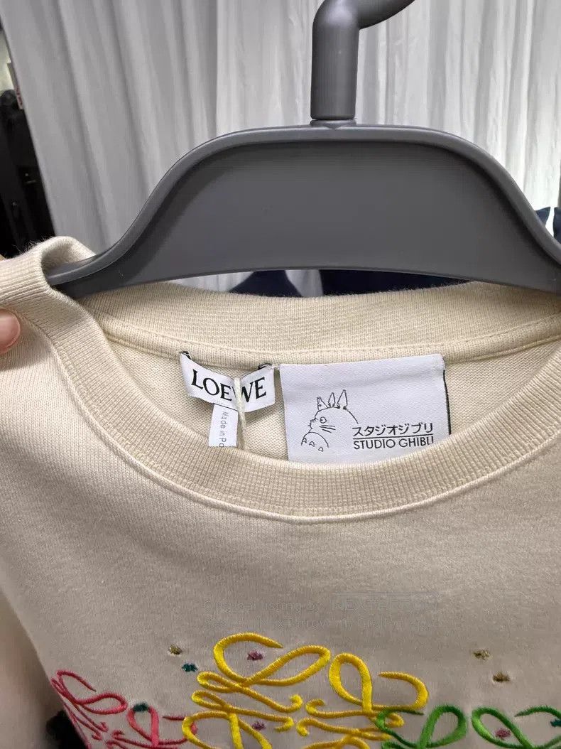 Loewe Loewe Spirited Away Joint Coal Ball Logo Embroidered Short Size XS / US 0-2 / IT 36-38 - 3 Thumbnail
