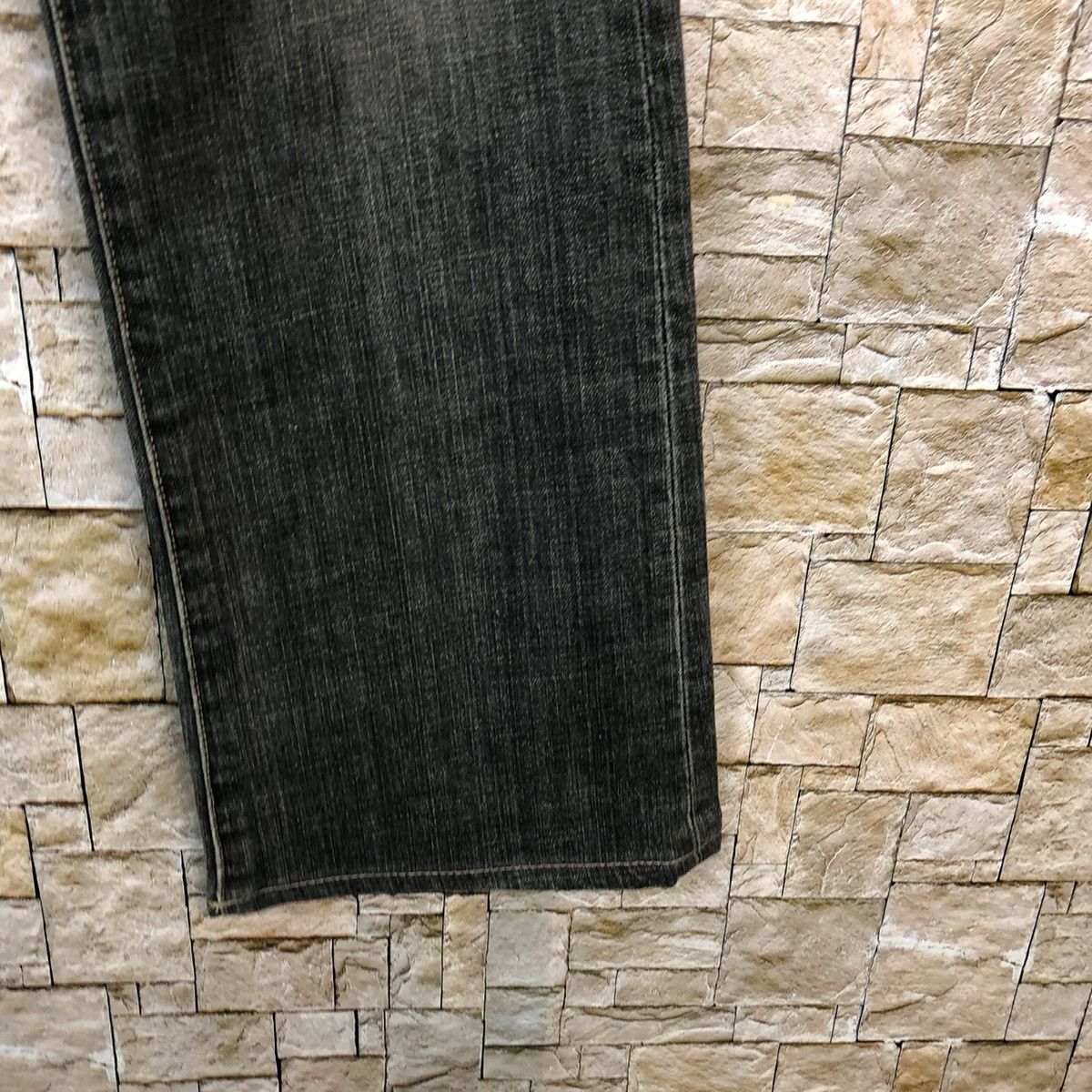 Japanese Brand Uniqlo japan Black ripped Distressed Denim Pants #A1012 Size US 28 / EU 44 - 12 Thumbnail