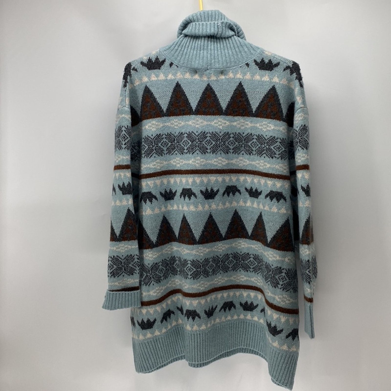 Other The Hyfve Turtleneck Aztec Sweater oversized longline sz S Size S / US 4 / IT 40 - 7 Thumbnail