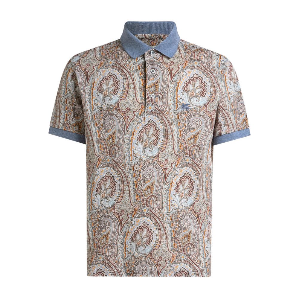 Etro Etro NEUTRALS Polo Shirts Size US XXL / EU 58 / 5 - 1 Thumbnail