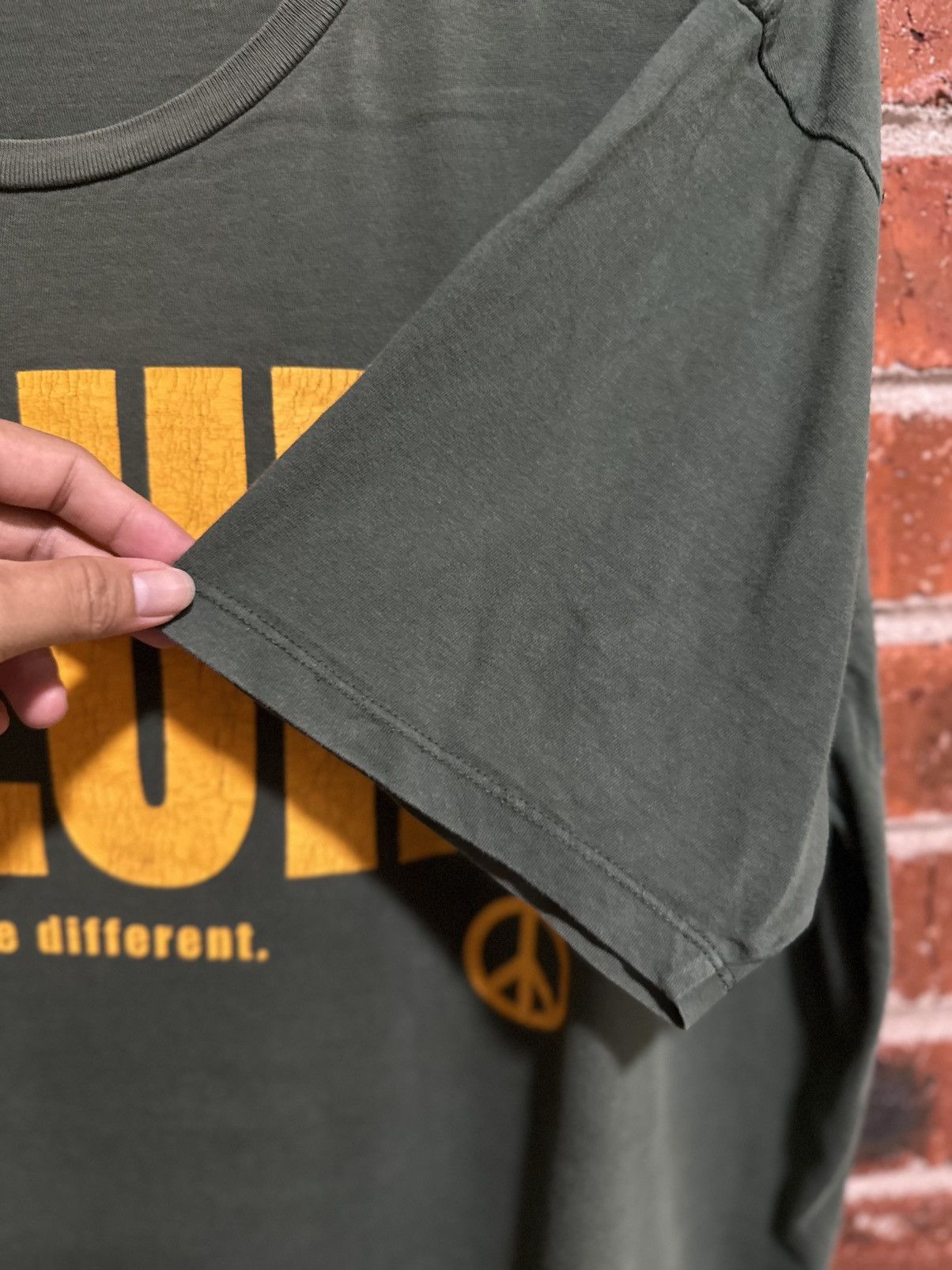 Vintage Vintage Allure One Most Always Be Different Faded Tee Size US XXL / EU 58 / 5 - 3 Thumbnail