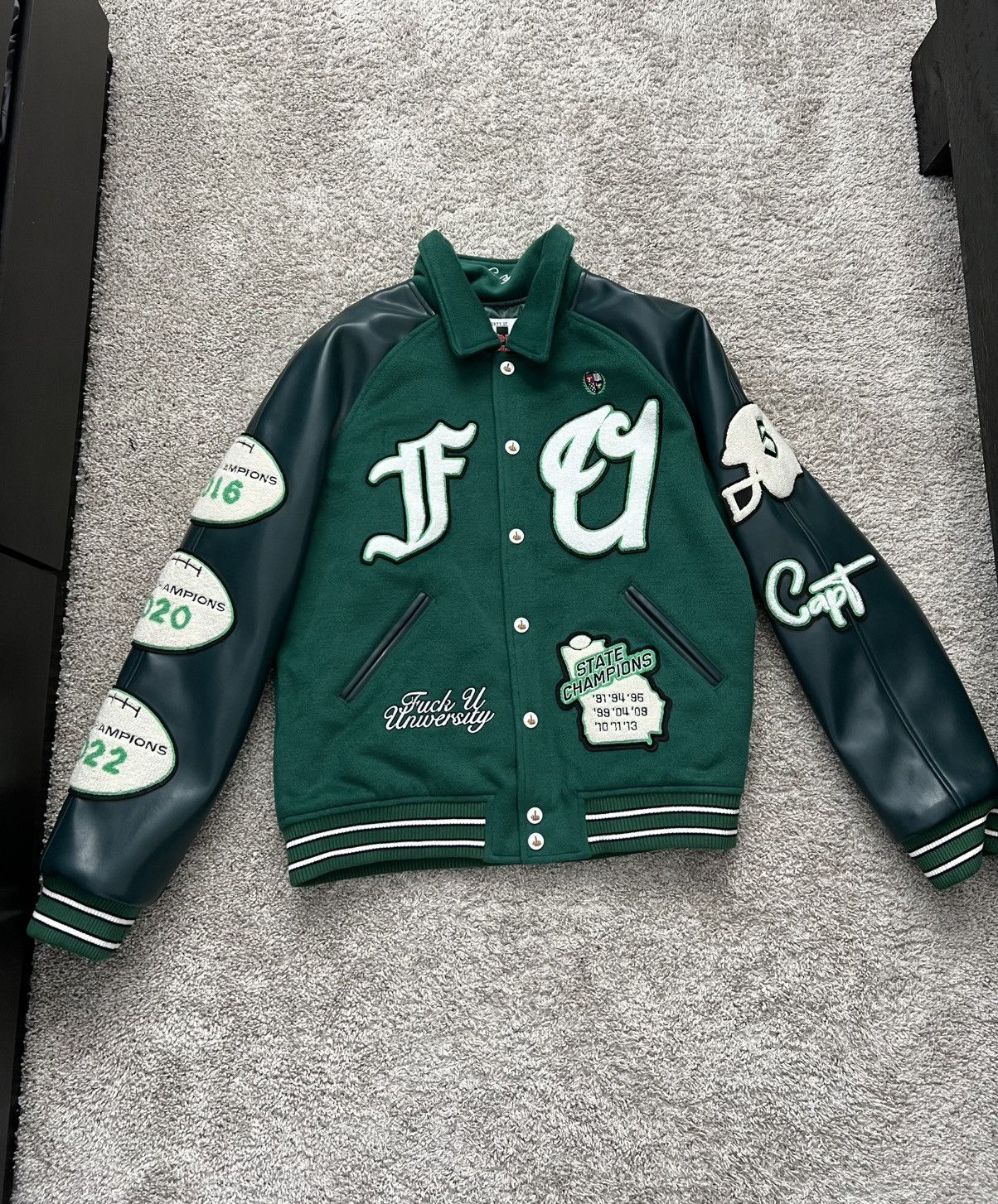 Other Fuck U University Varsity Jacket Size US L / EU 52-54 / 3 - 1 Thumbnail