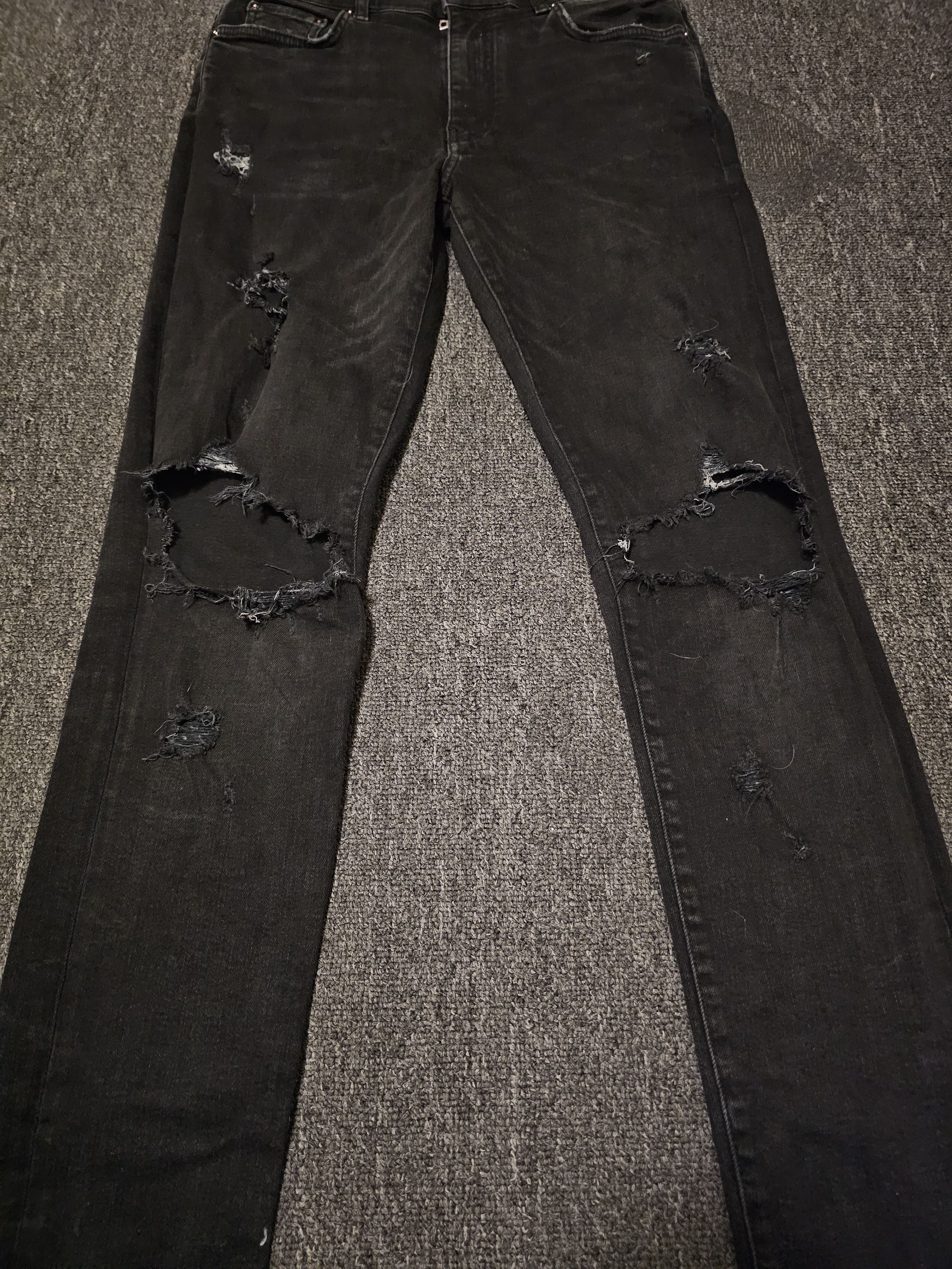 Amiri Amiri Men's Ripped Jeans Size 31 Size US 31 - 2 Thumbnail