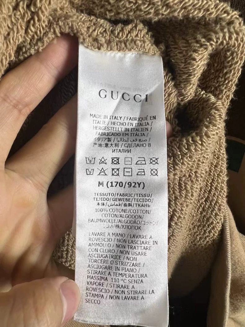 Gucci Gucci Tnf co-branded north khaki hoodie 2501-Nextarrow Size US M / EU 48-50 / 2 - 4 Thumbnail