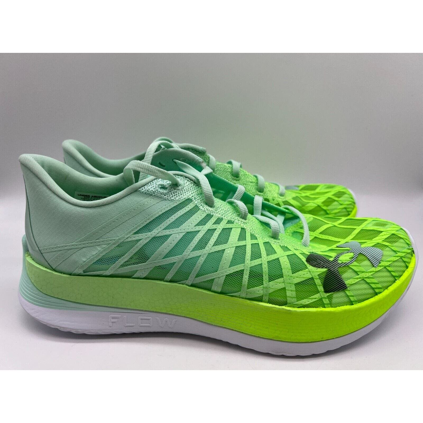 image of Under Armour Unisex Ua Flow Velociti Elite Running Men Size 10 Shoes in Green