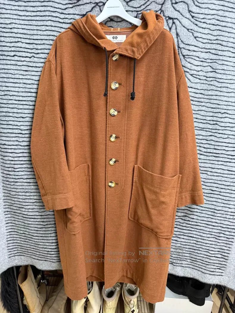 Dries Van Noten DRIES VAN NOTEN Loose Woolen Coat Size XS / US 0-2 / IT 36-38 - 1 Thumbnail